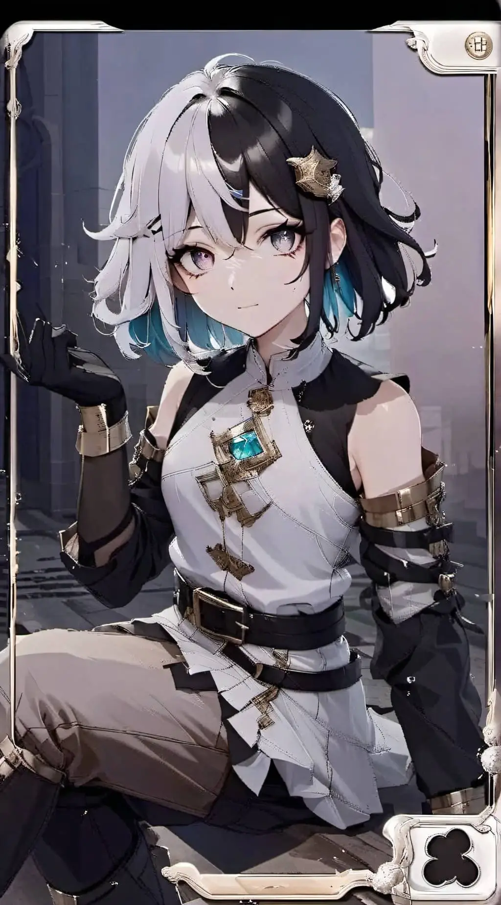 ai character: Zesshi Zetsumei background