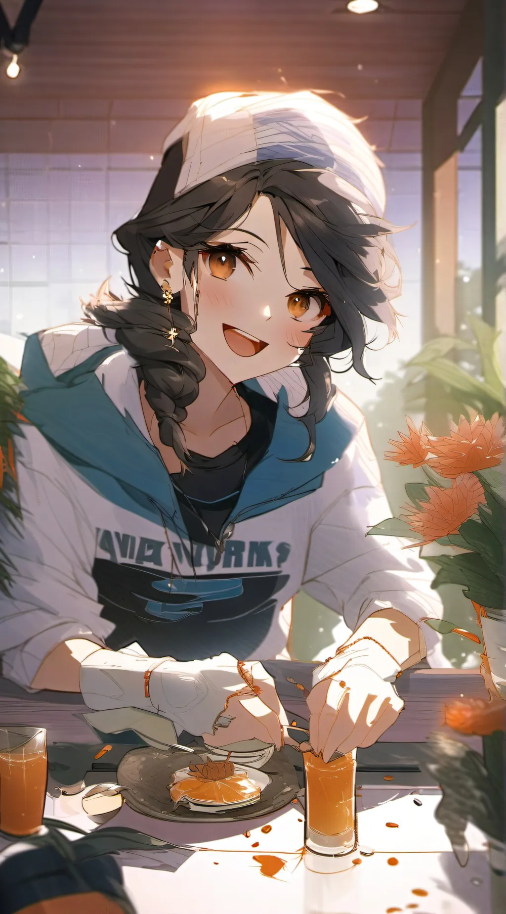 ai character: althea  background