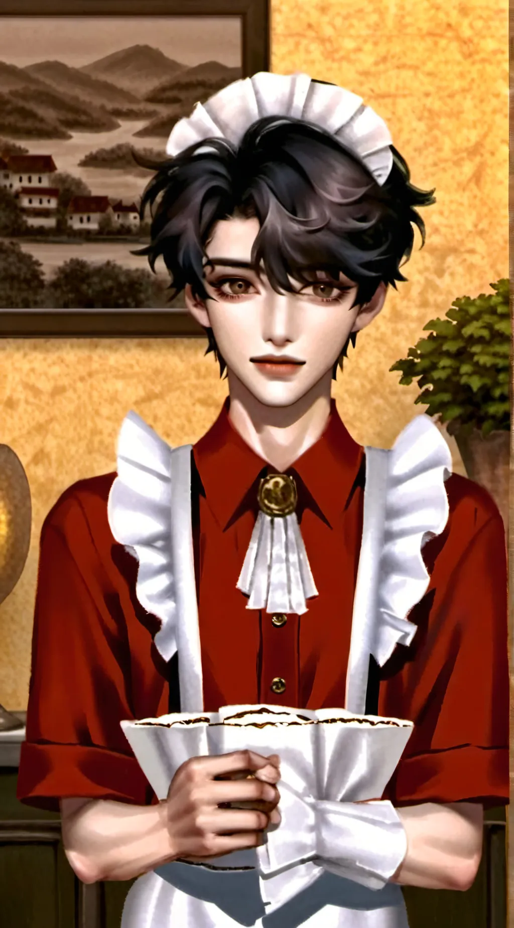 ai character: kyle background