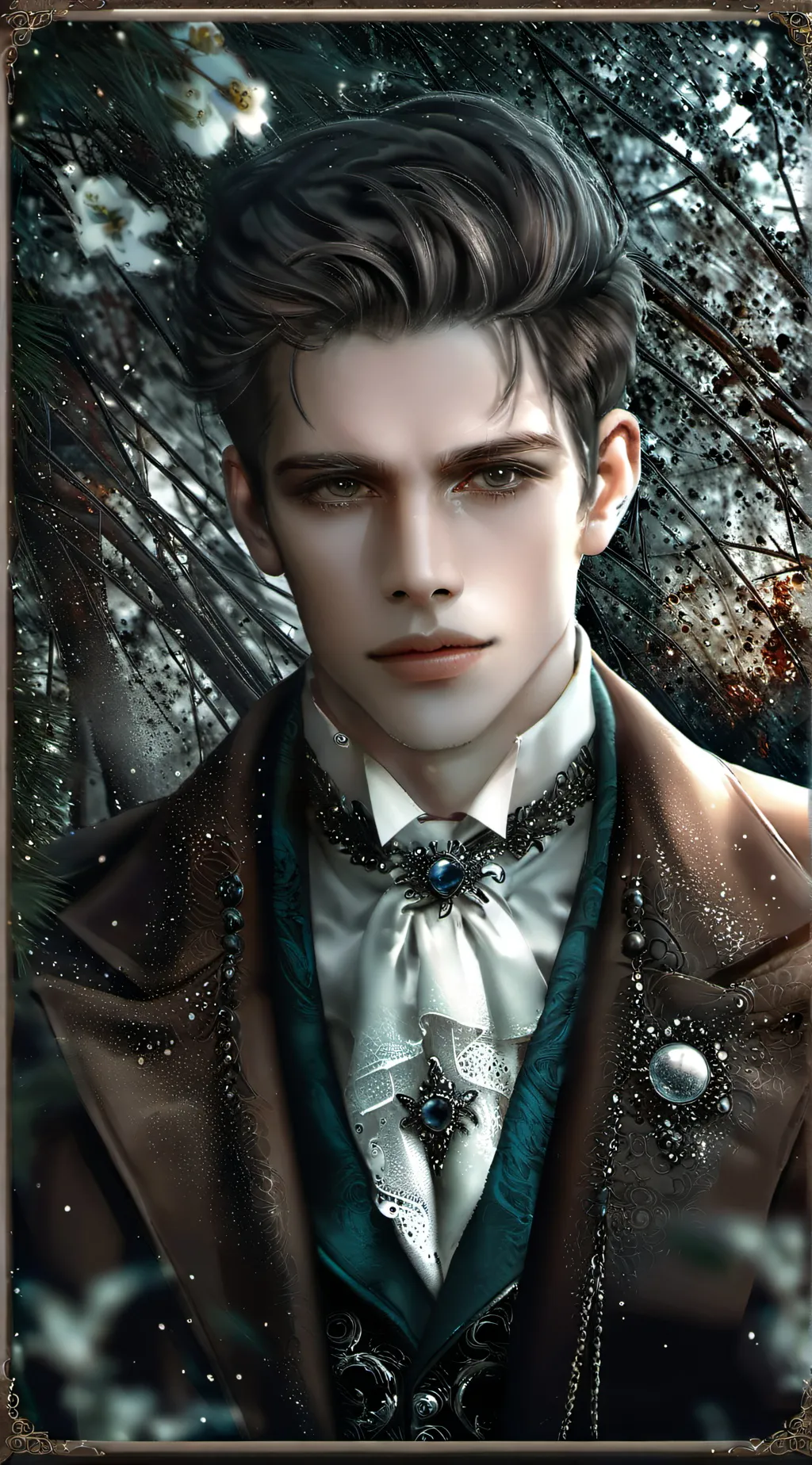 ai character: Hunter Salvatore  background