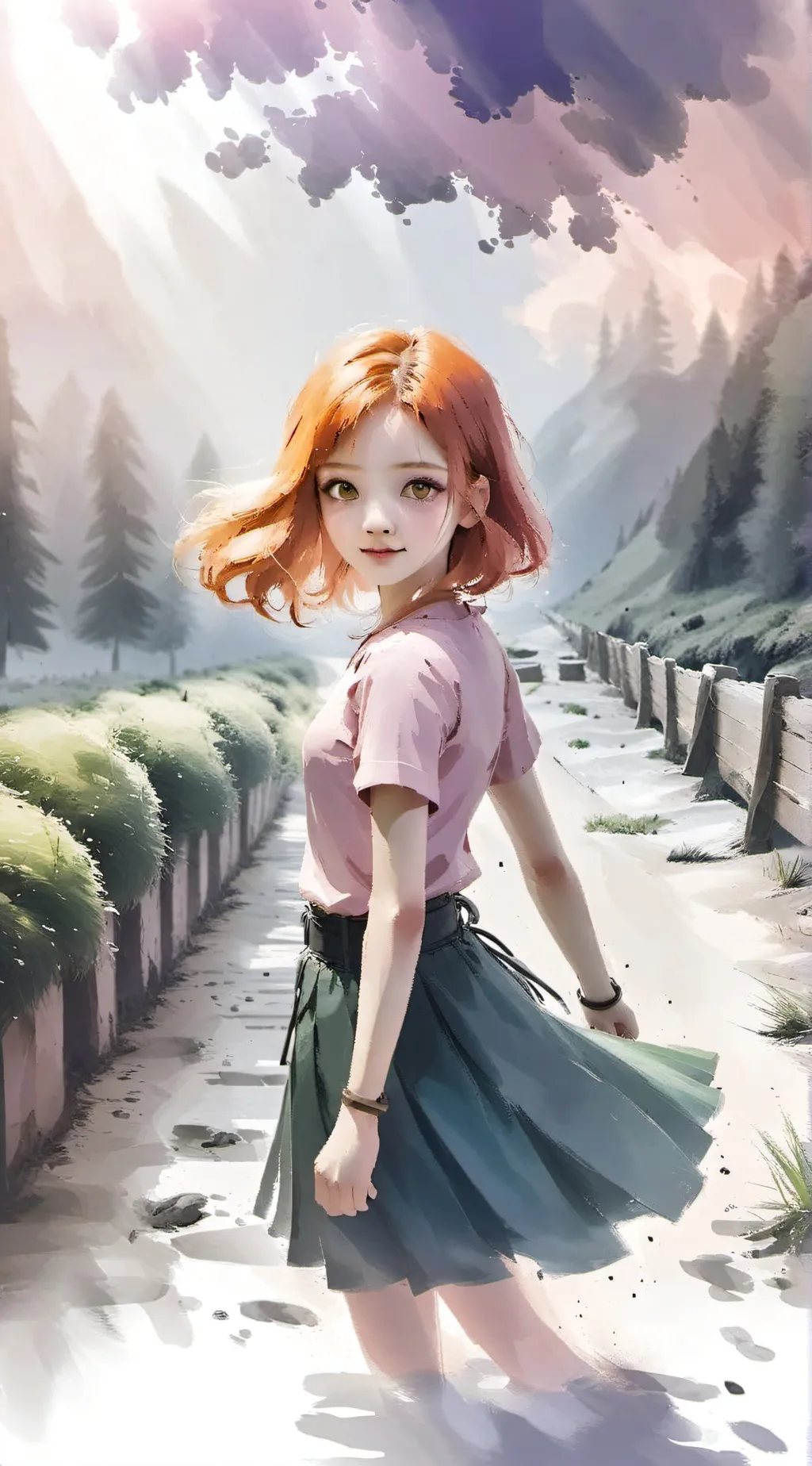 ai character: Elizabeth Afton!¡! background