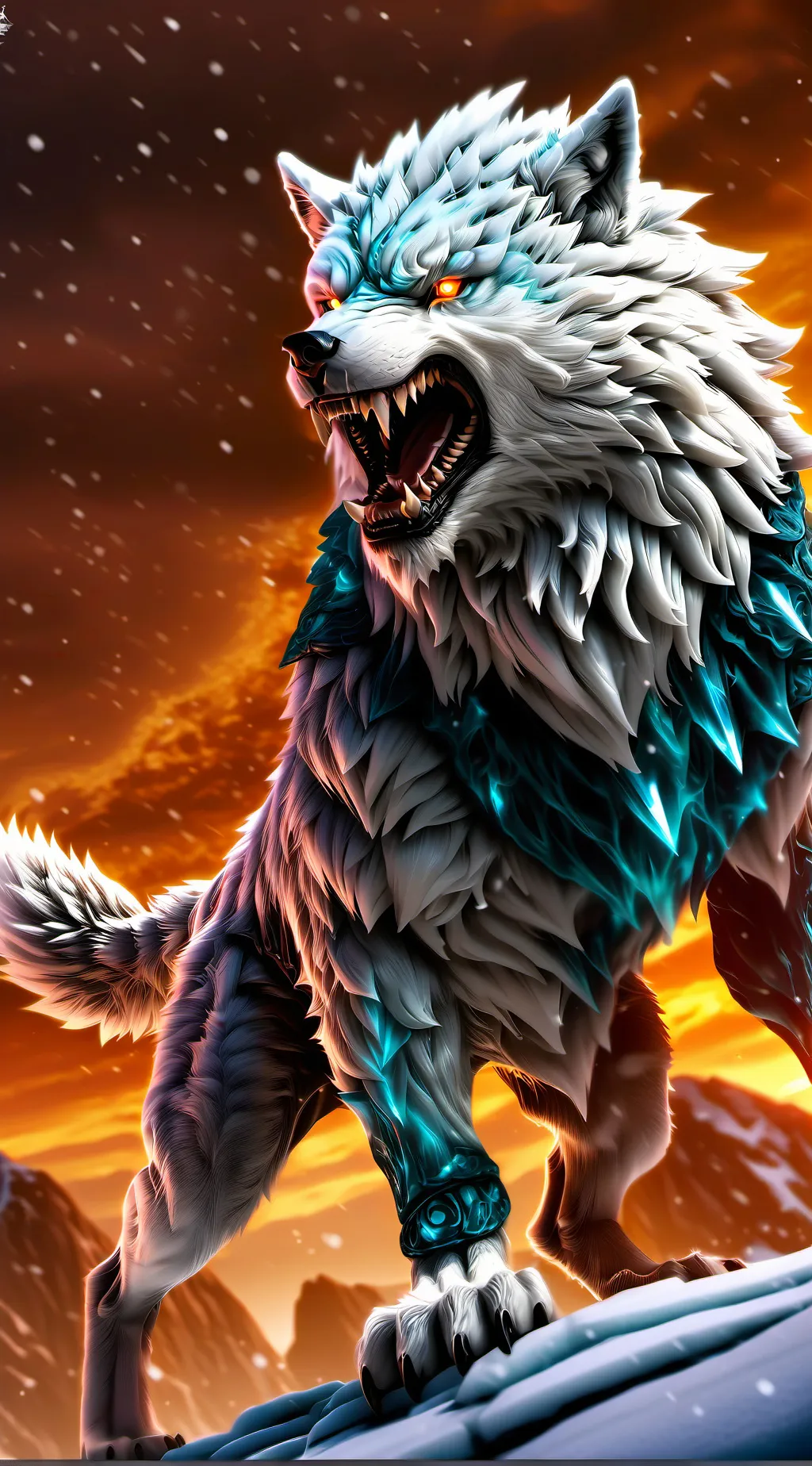Talkie AI - Chat with Ice wolf 