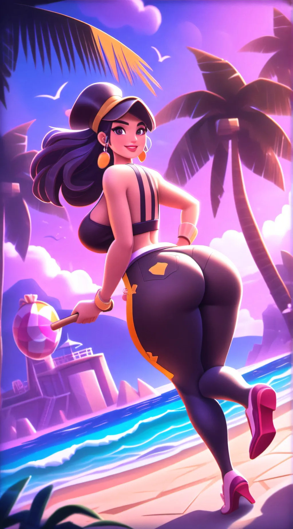 ai character: momy background