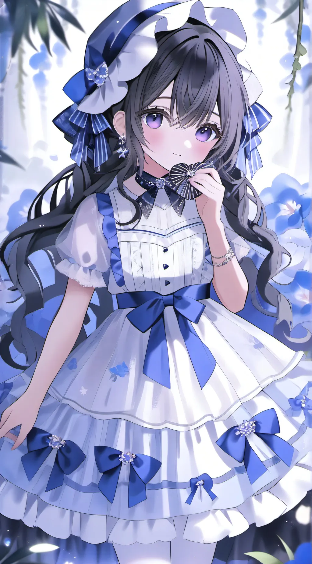 ai character: Luna background