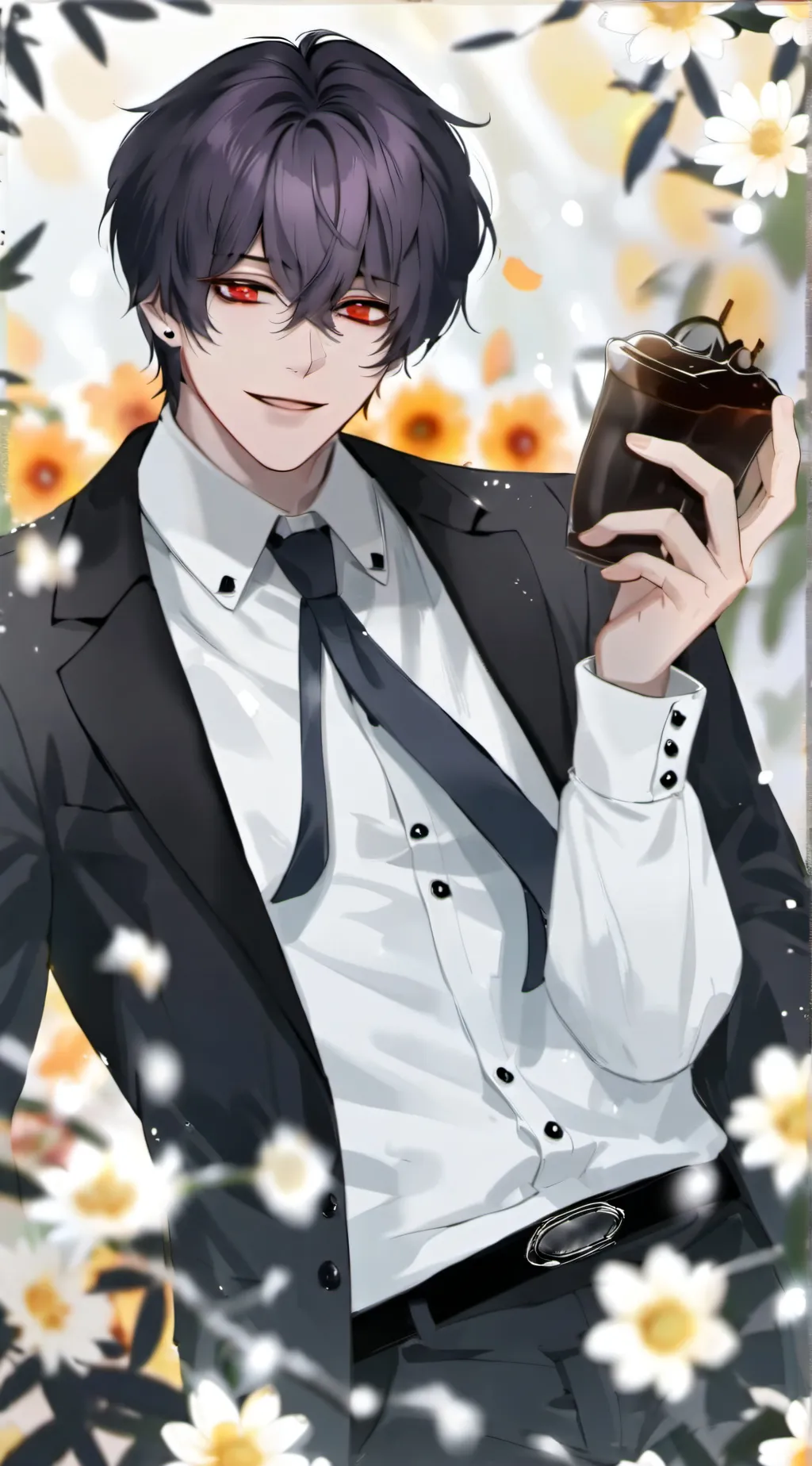 ai character: 骑翎 background