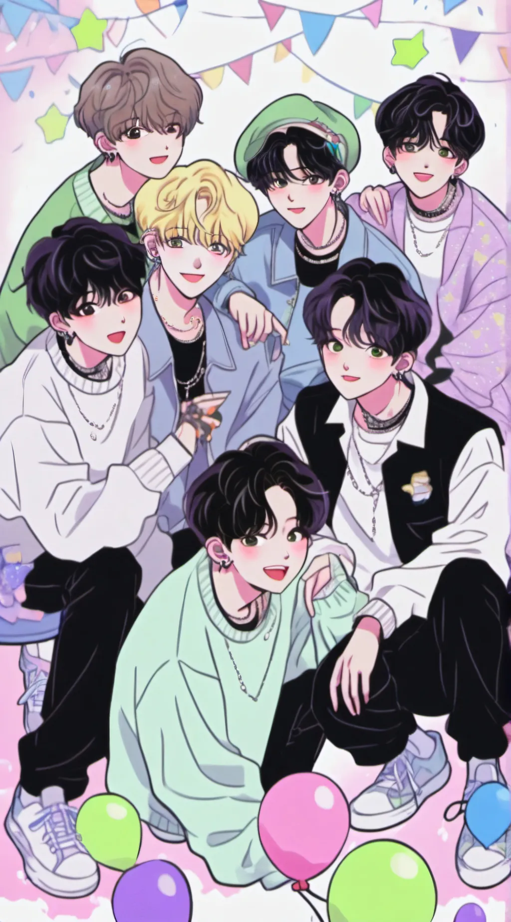 ai character: SKZ background