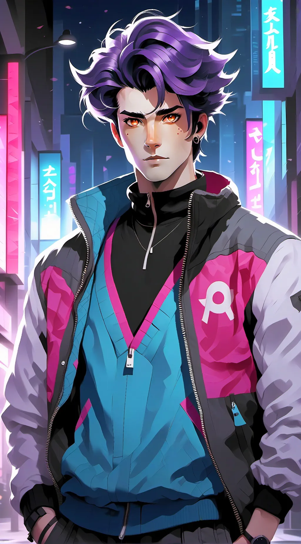 ai character: Dude background