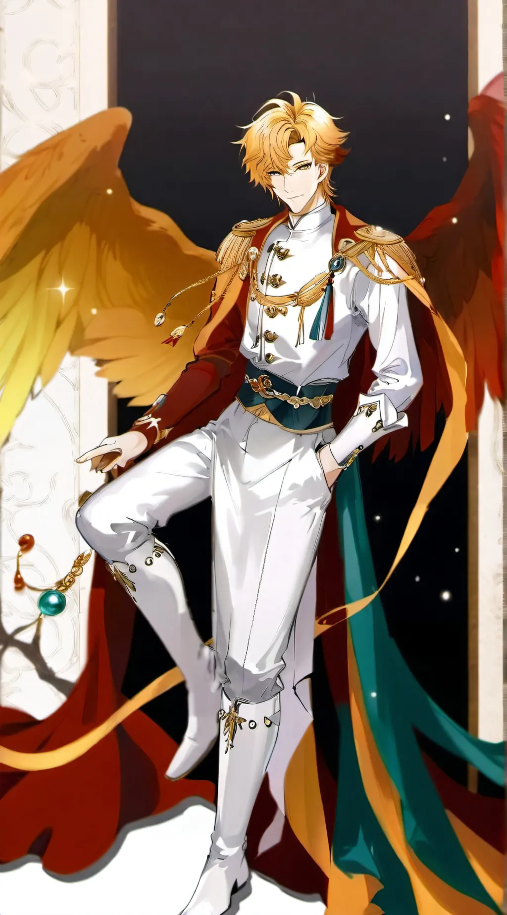 ai character: mha x dio background