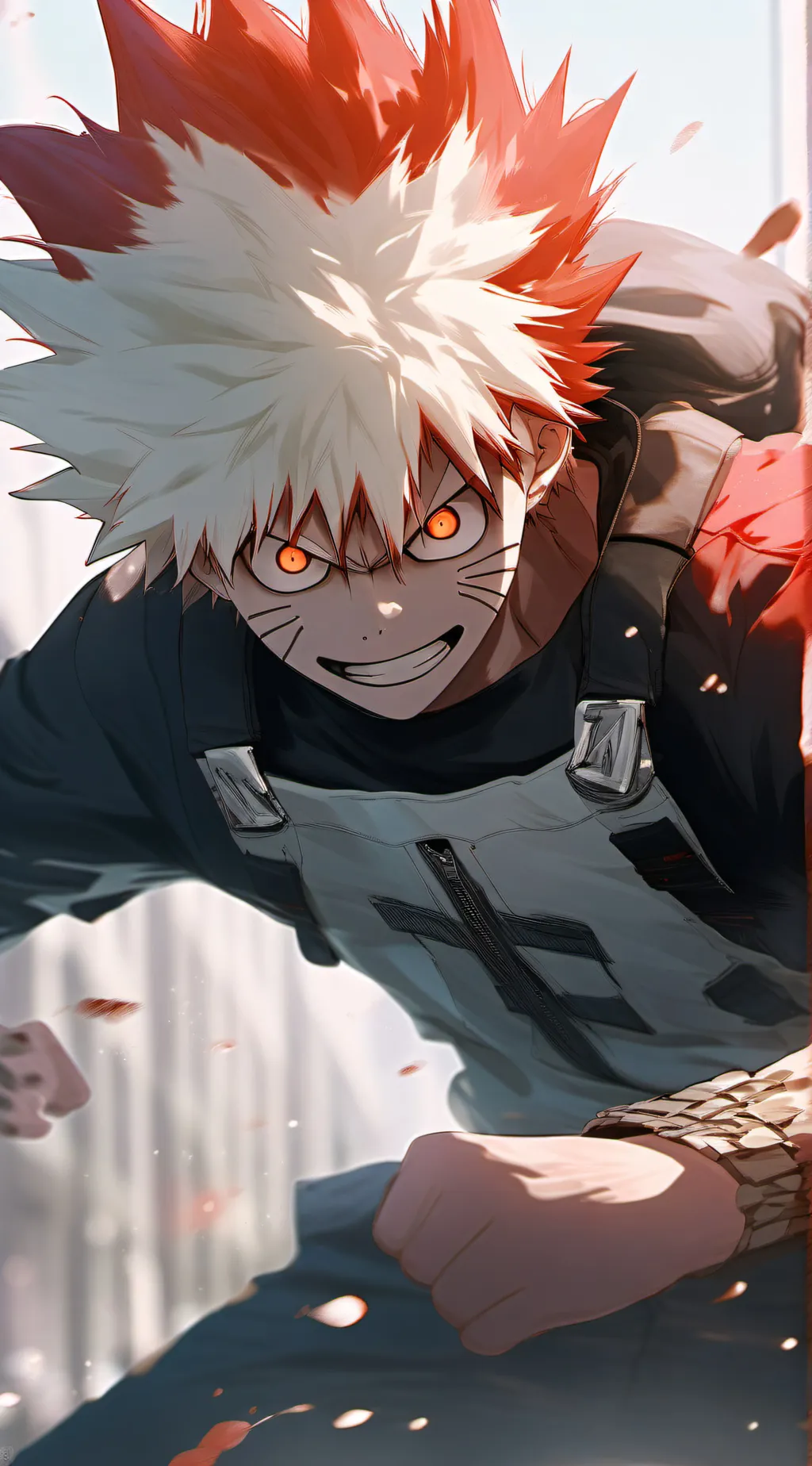 ai character: Bakugo background