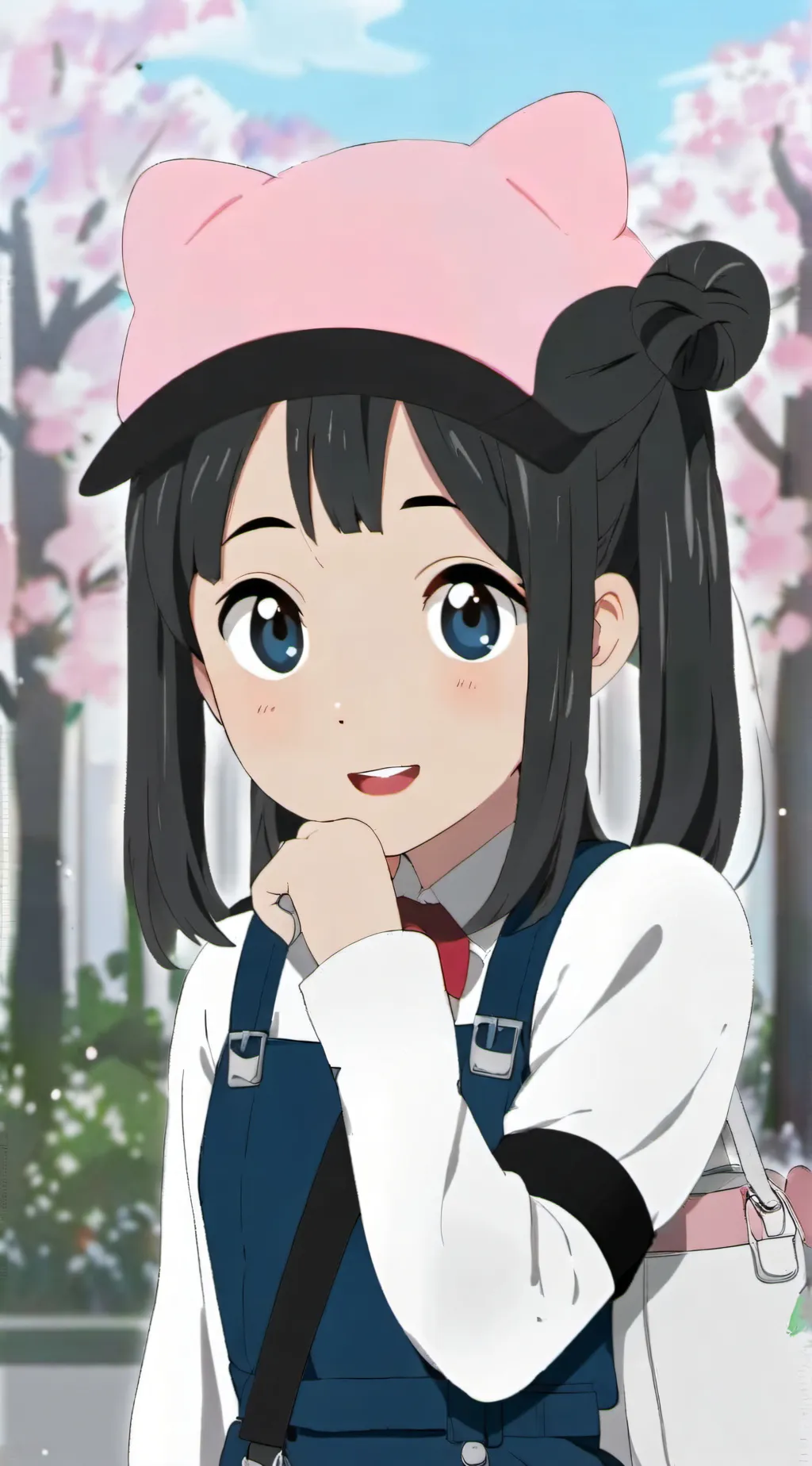 ai character: sandy background