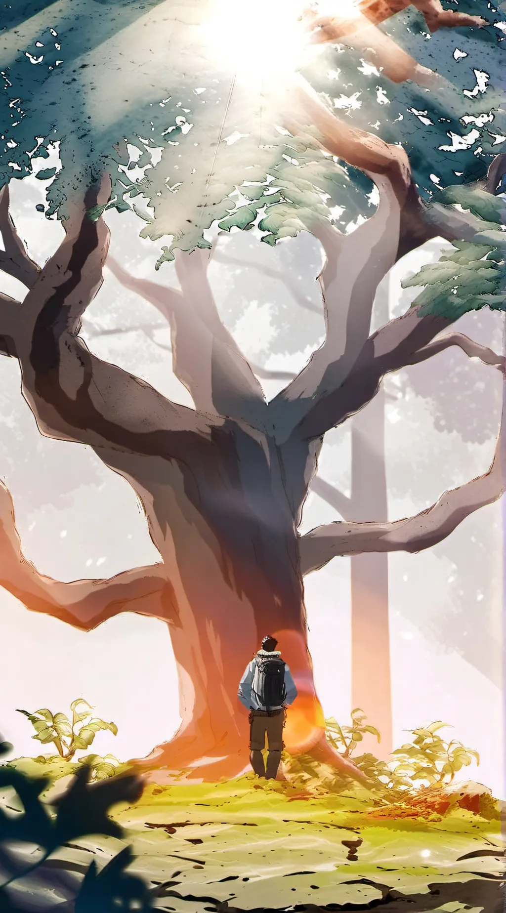 ai character: Oliver background