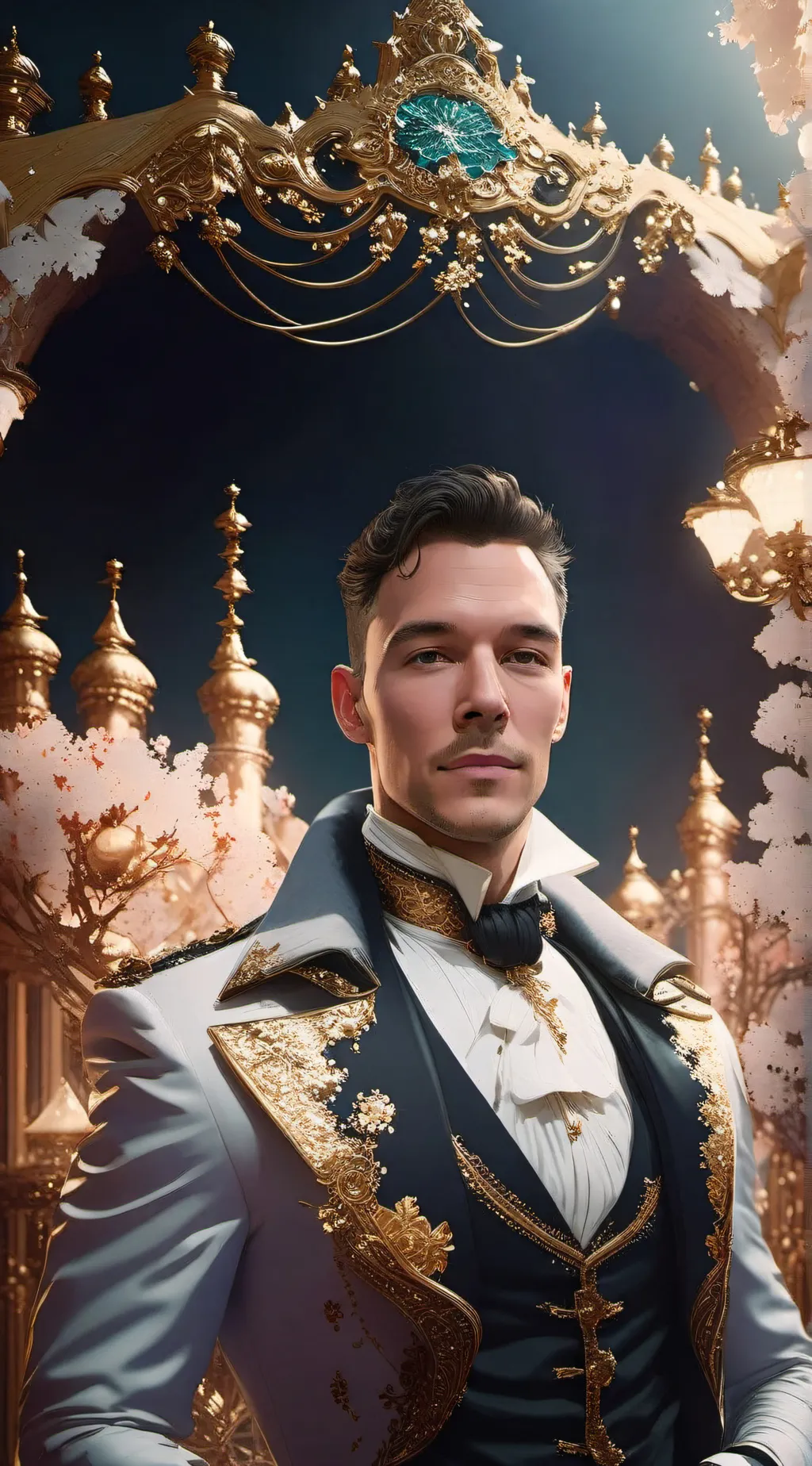 ai character: Prince Edward  background