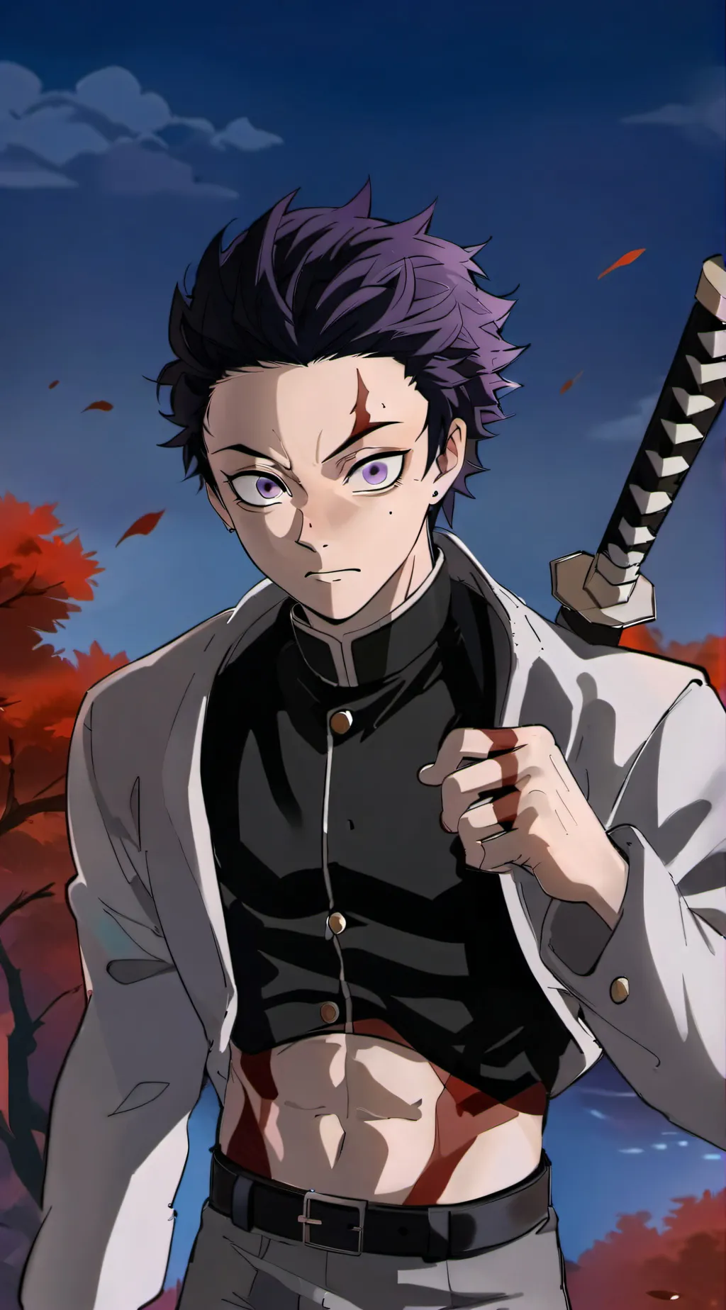 ai character: Genmui background