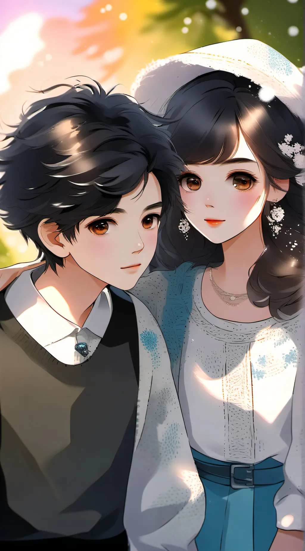 ai character: new gf background