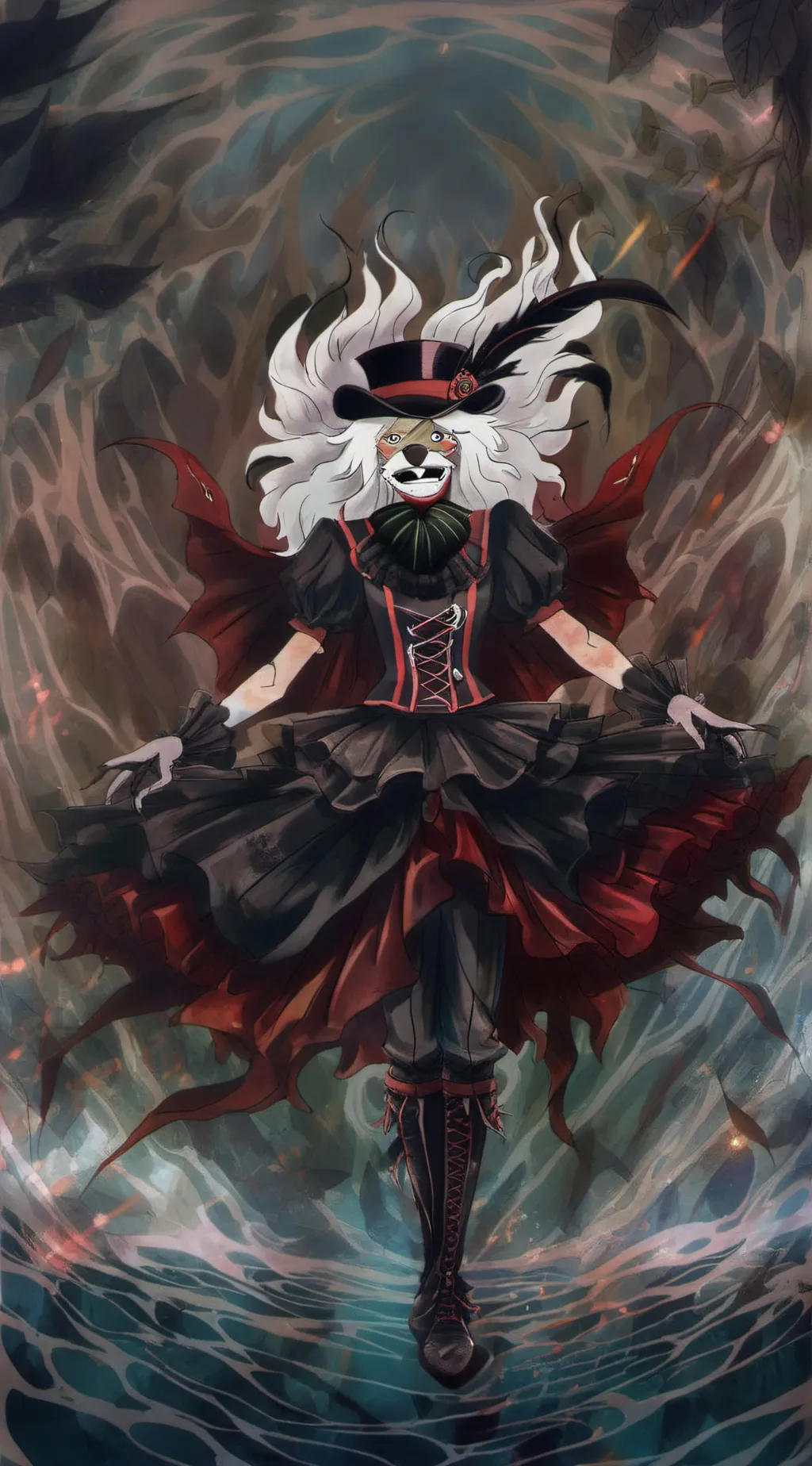 ai character: Fpe danger au  background