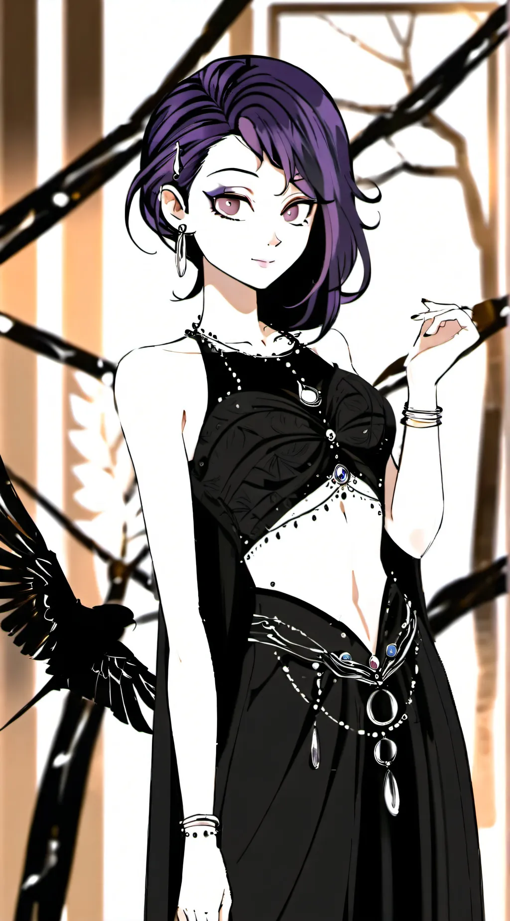 ai character: Amity blight background