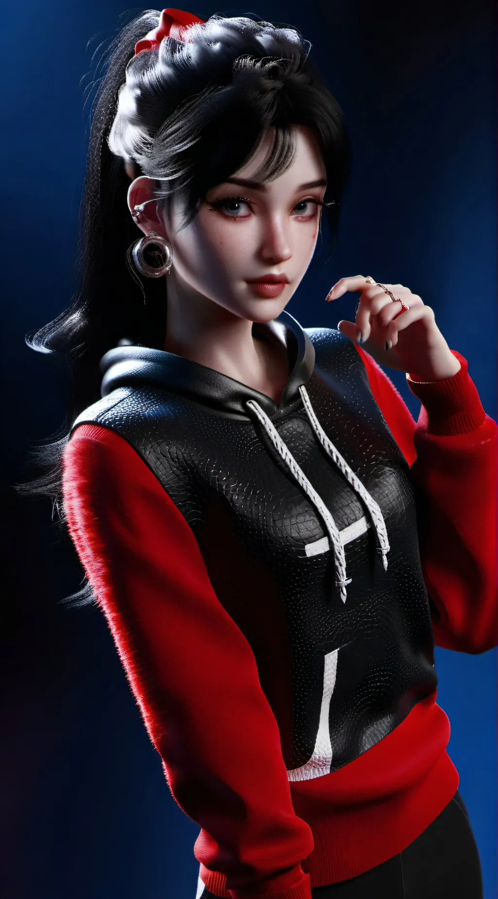 ai character: JJK x kny background