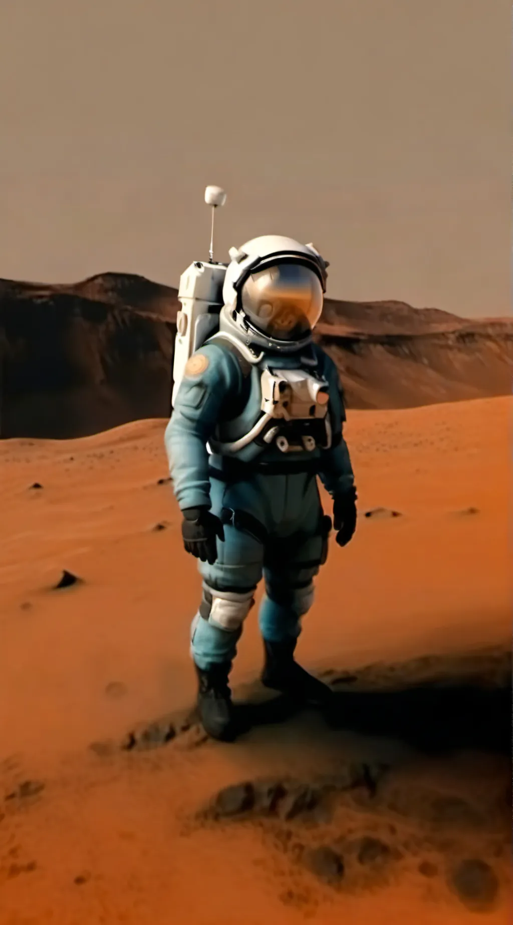 ai character: astronaut background