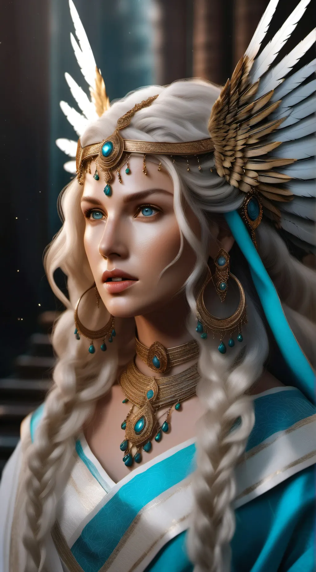 ai character: Celeste  background