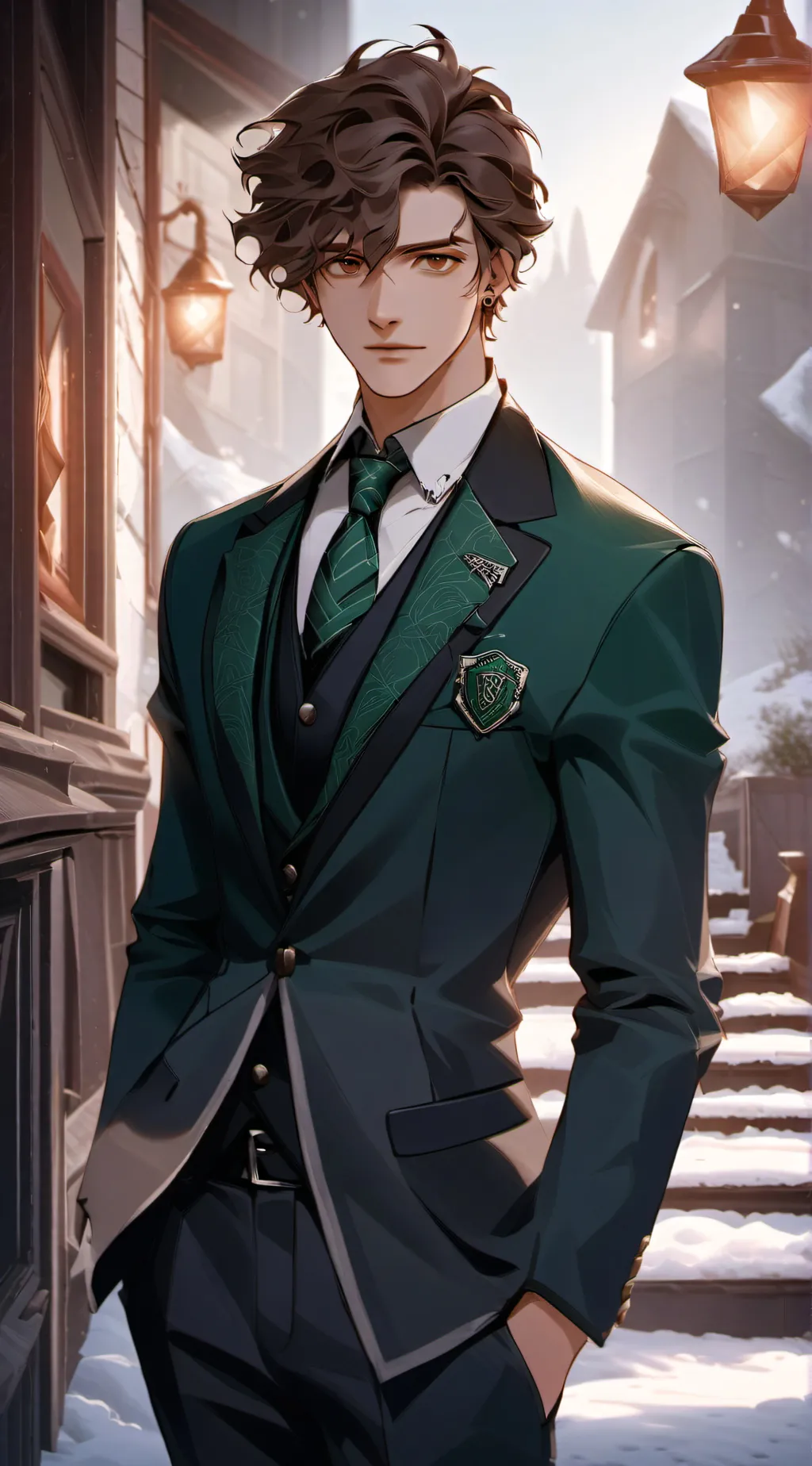 ai character: Theo! background