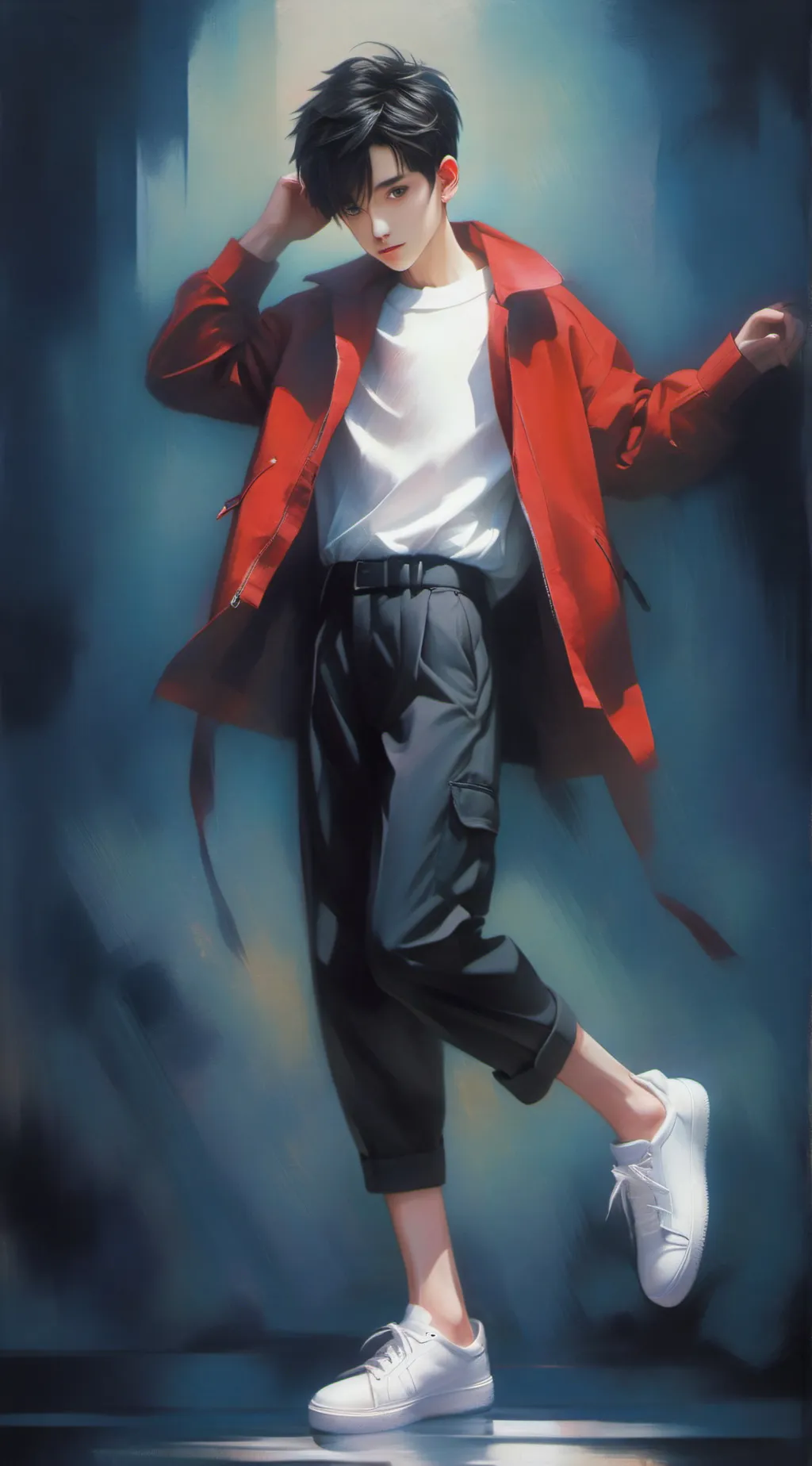 ai character: Aaron and friend's background