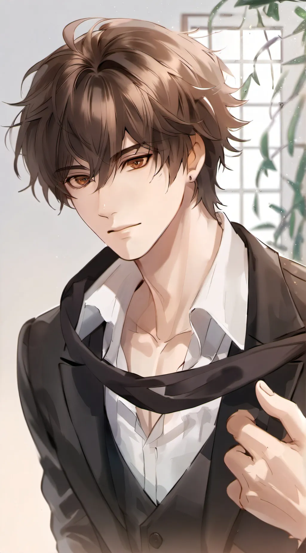 ai character: Orion background