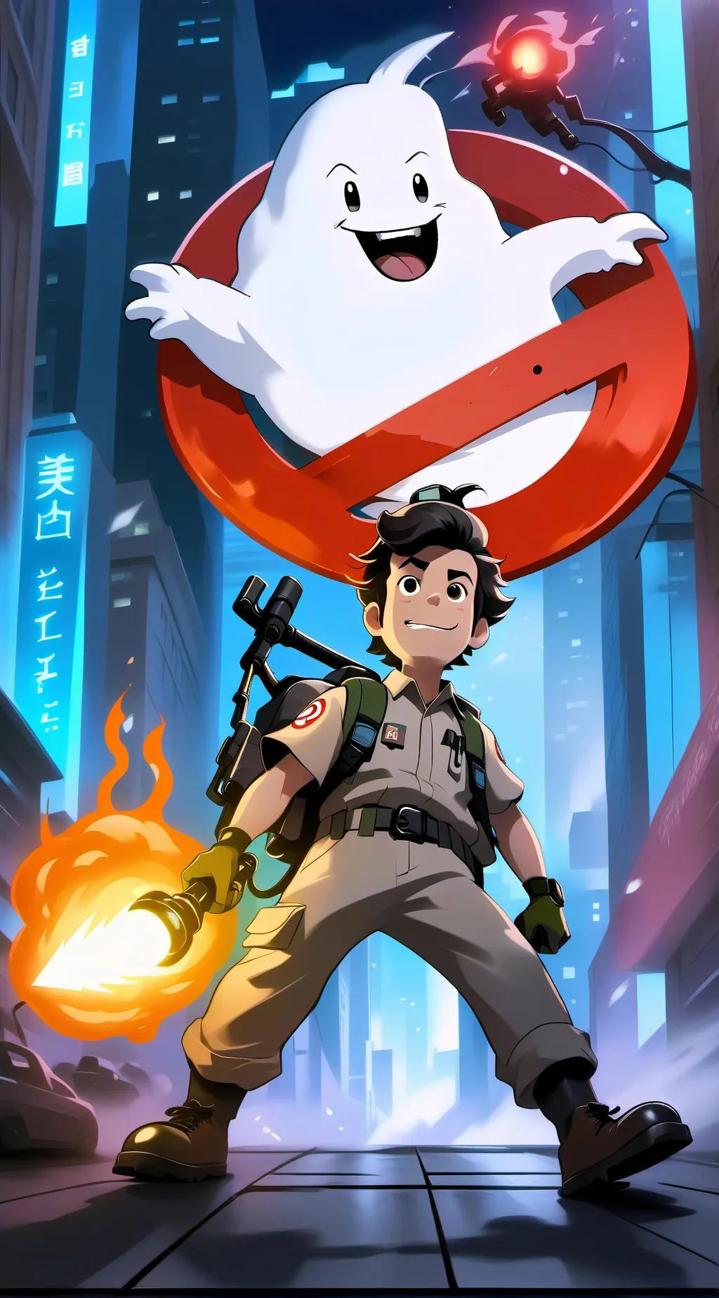 Talkie AI - Chat with Ghostbusters boy