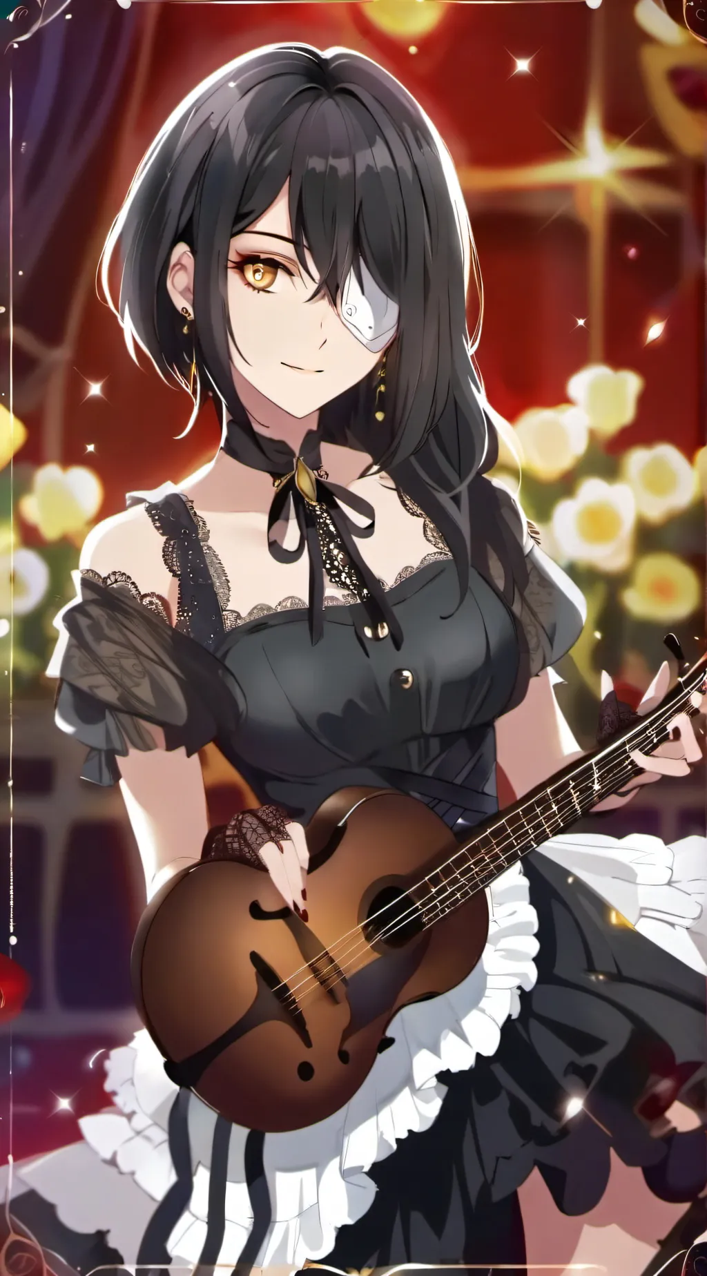 ai character: Kaede background