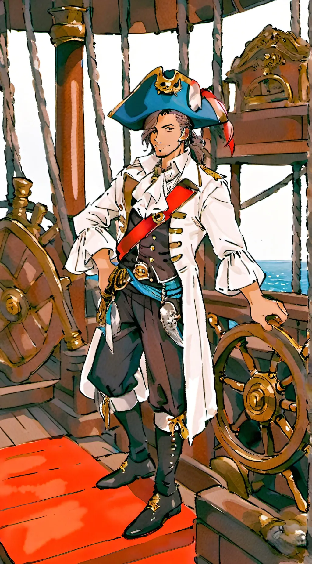 ai character: Robert background