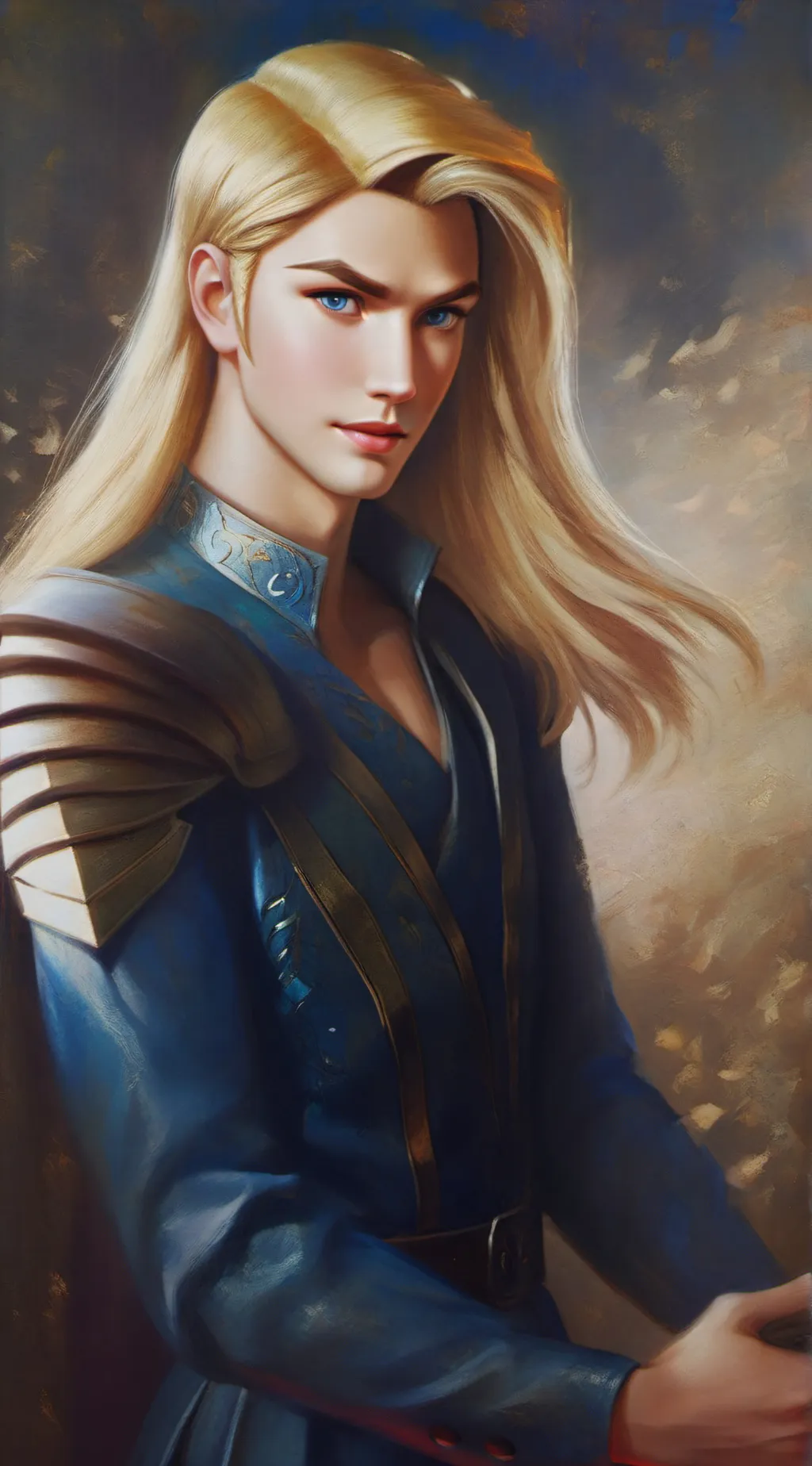 ai character: Prince sky background