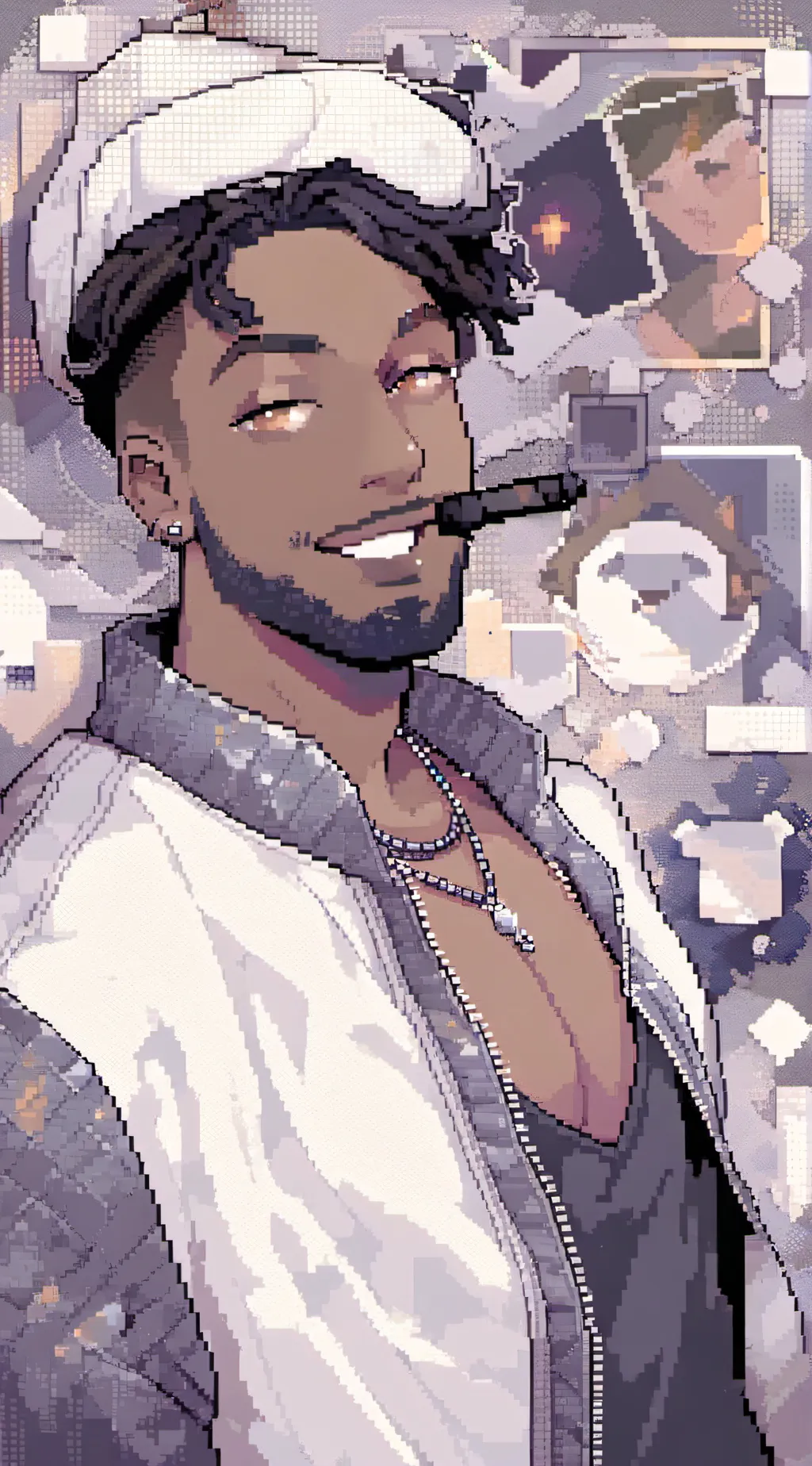 ai character: Dj background