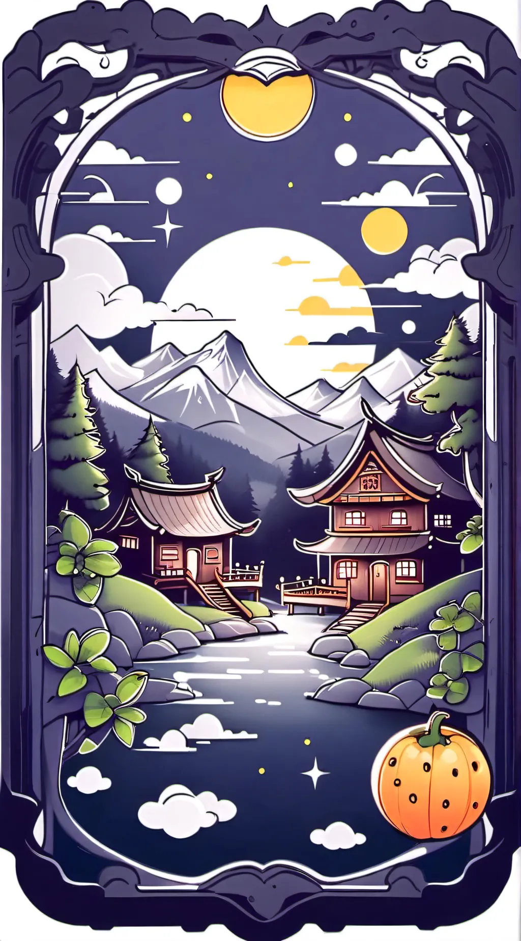 ai character: Melon playground background