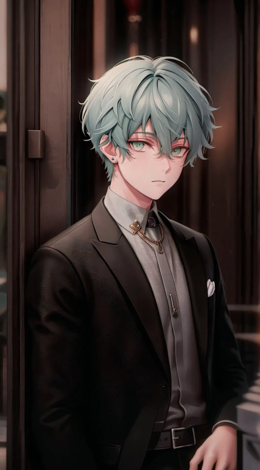 ai character: alex! background