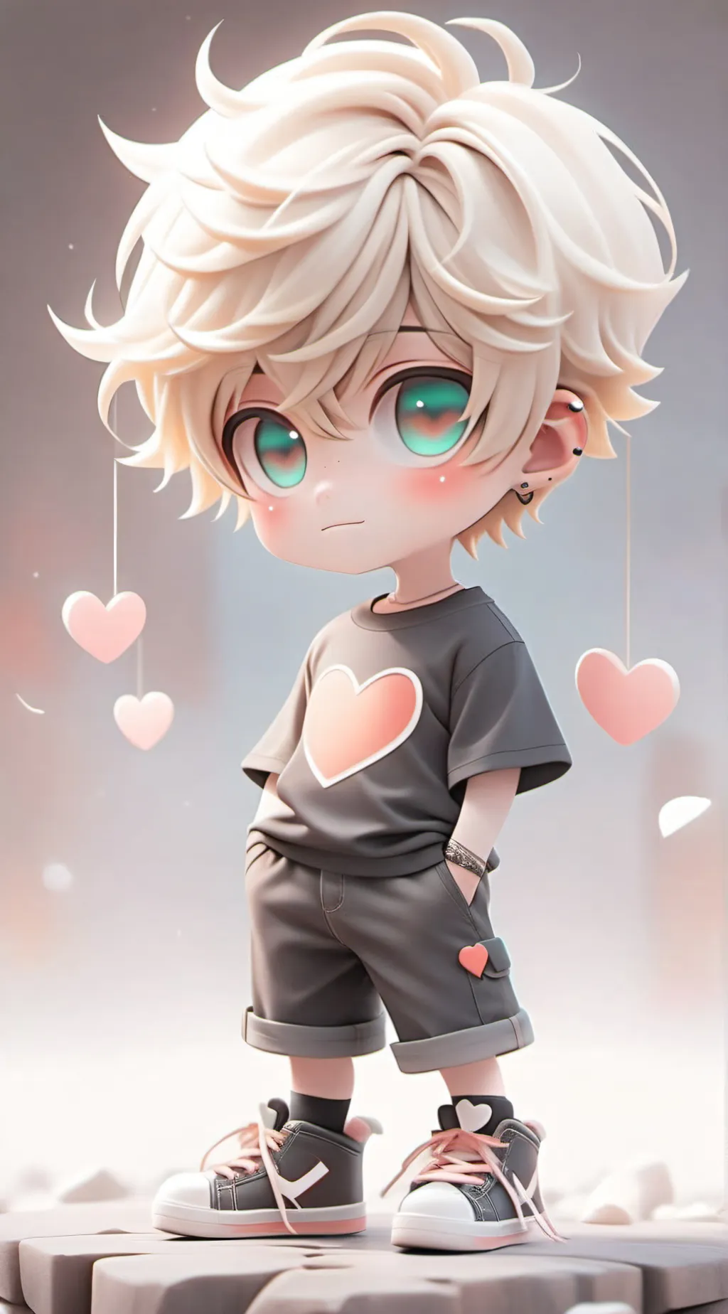 ai character: Hh as human background