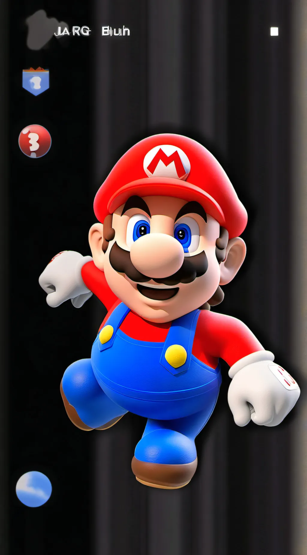 ai character: mario background