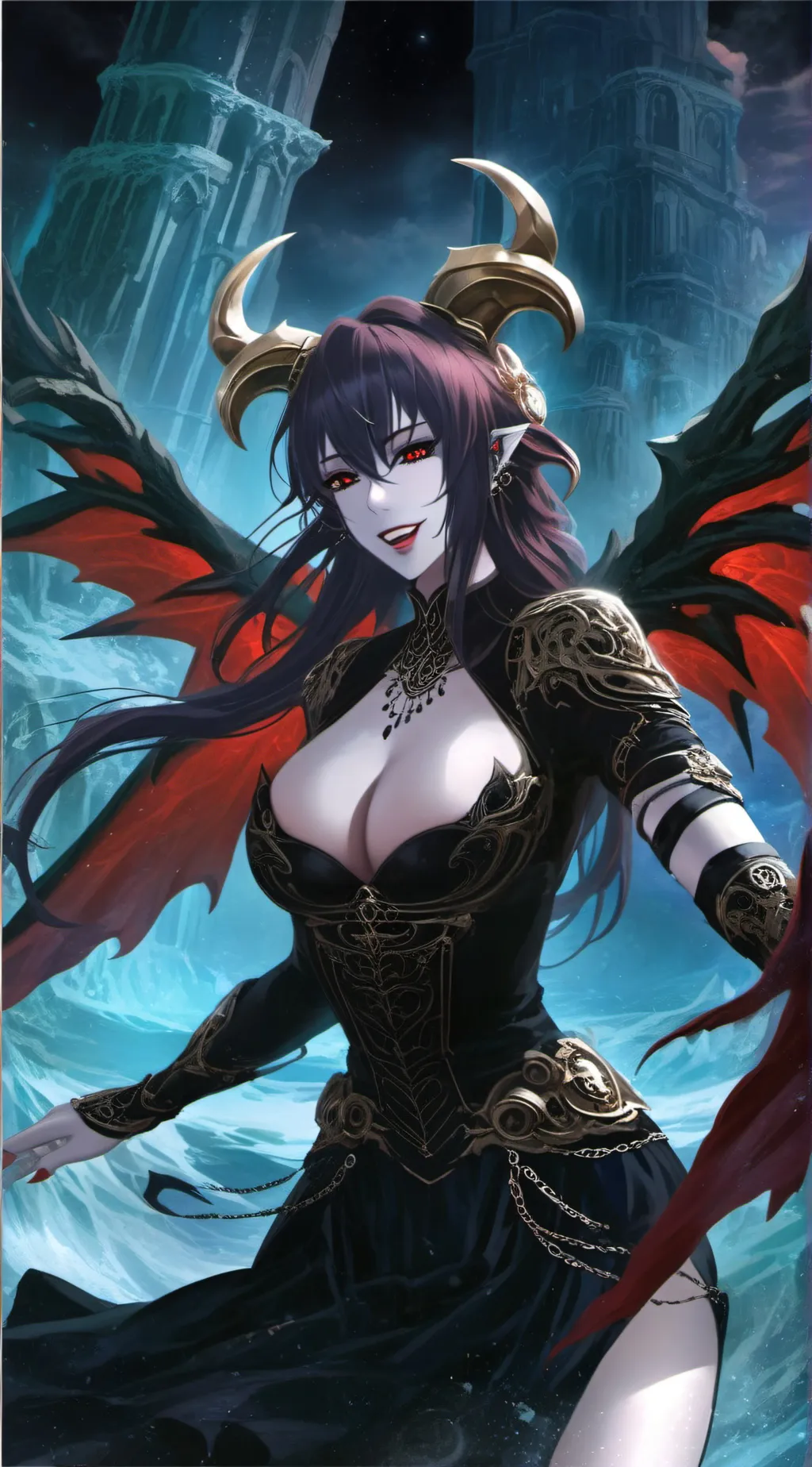 ai character: Akira  background