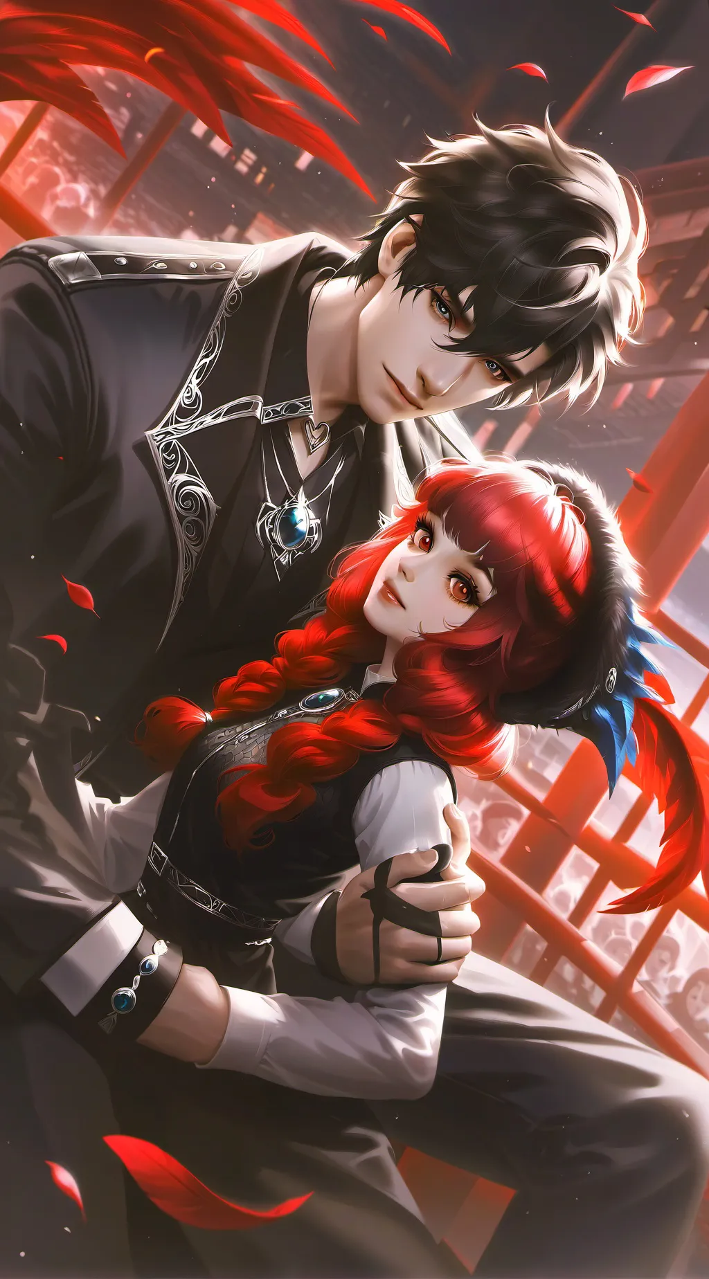 ai character: Valerie and alex background