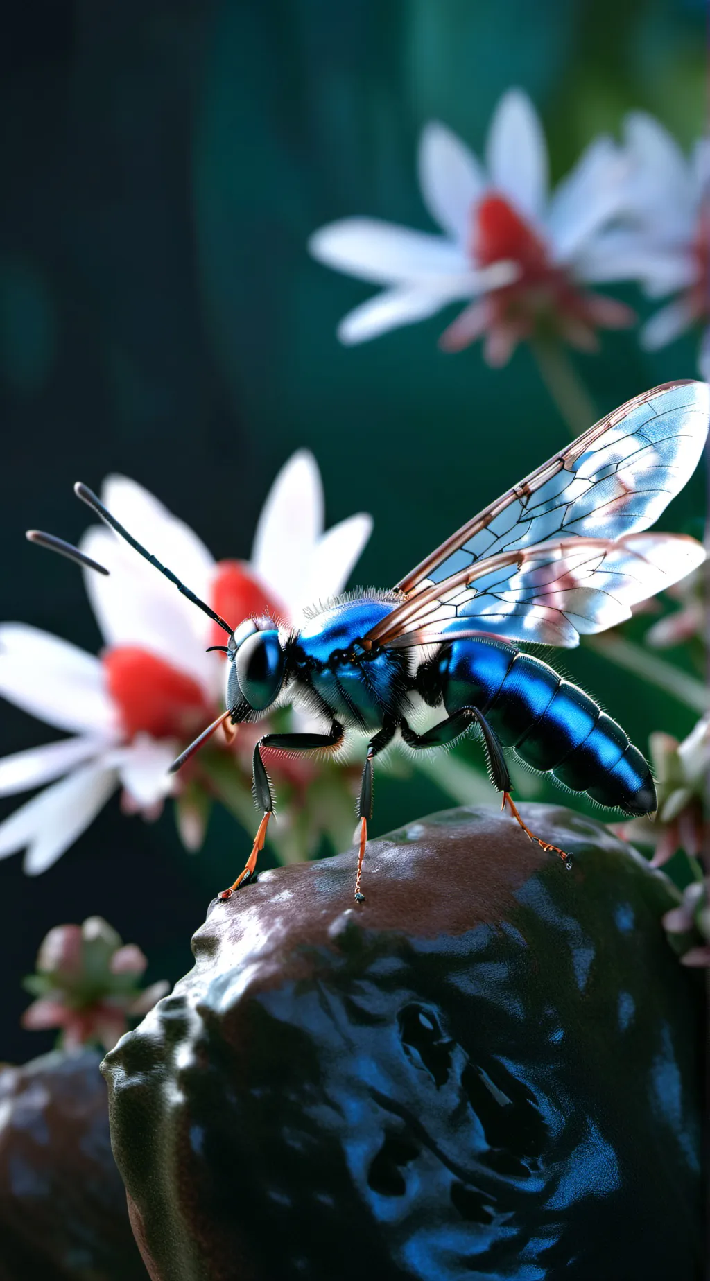 ai character: insect  background