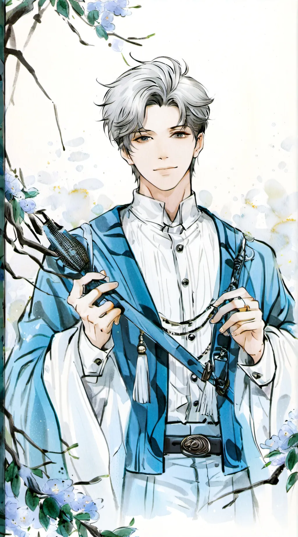 ai character: JJk sleepover background