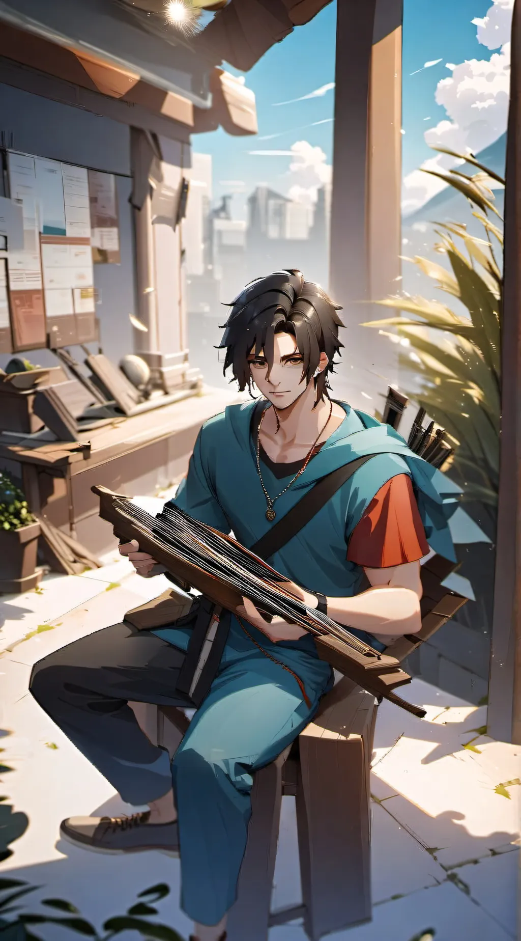 ai character: alex background