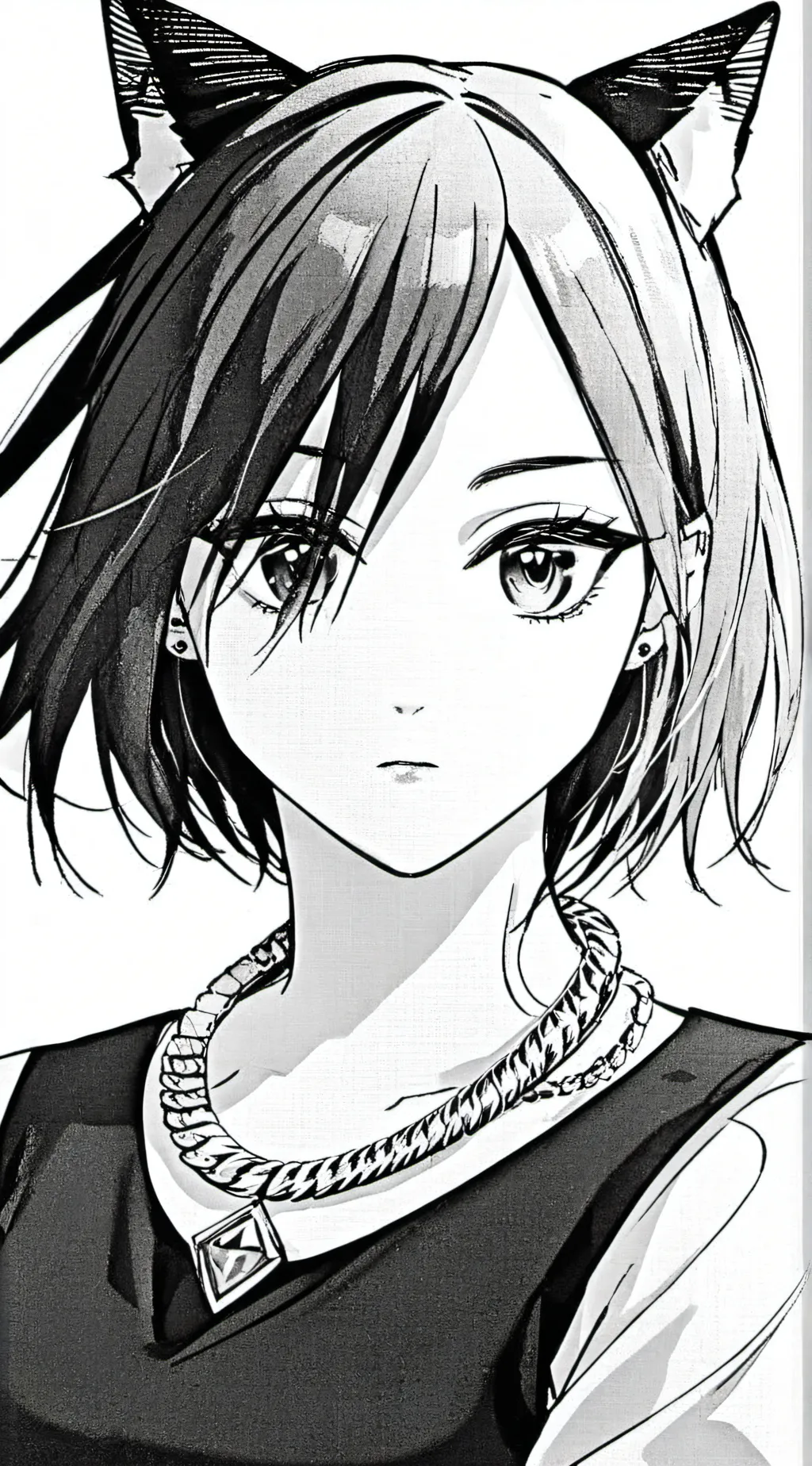 ai character: miss circle  background