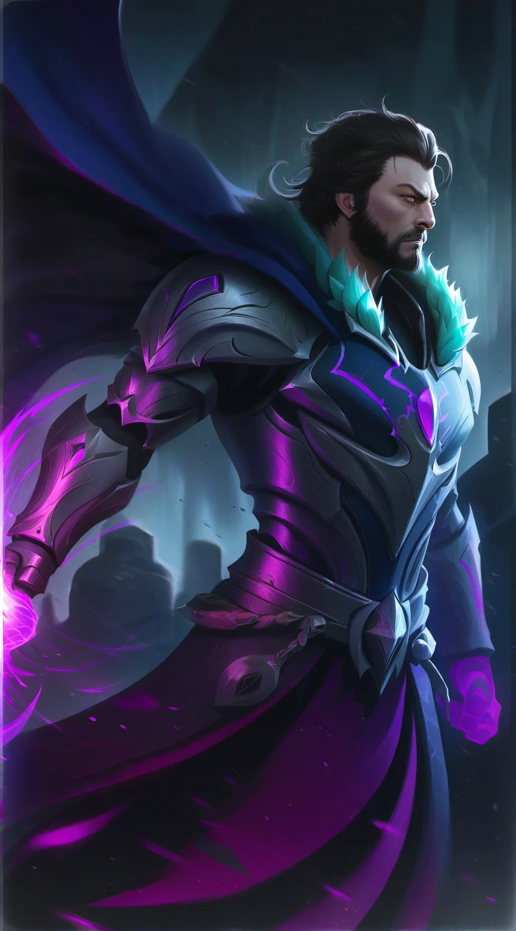 ai character: Avengers  background