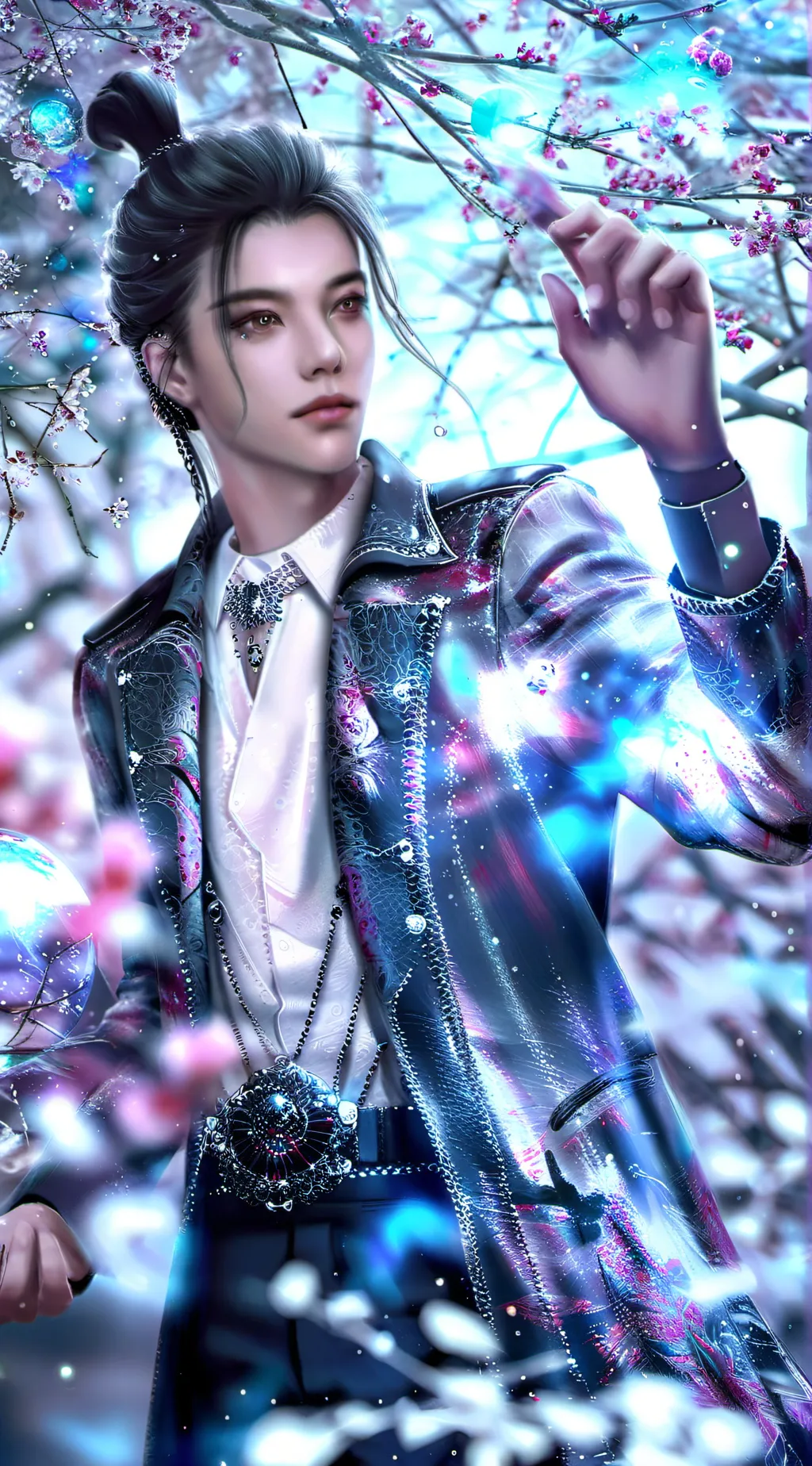 ai character: Aaron  background
