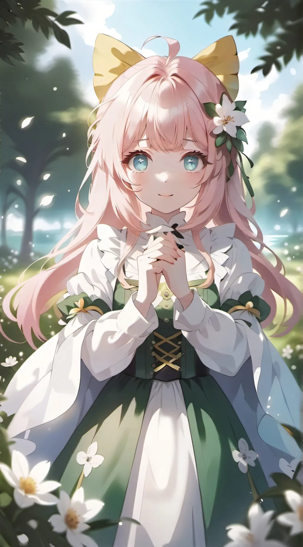 ai character: ella background