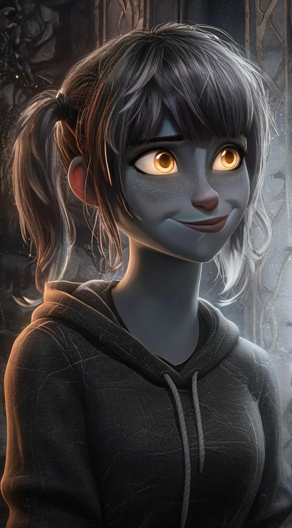 ai character: Shyness background