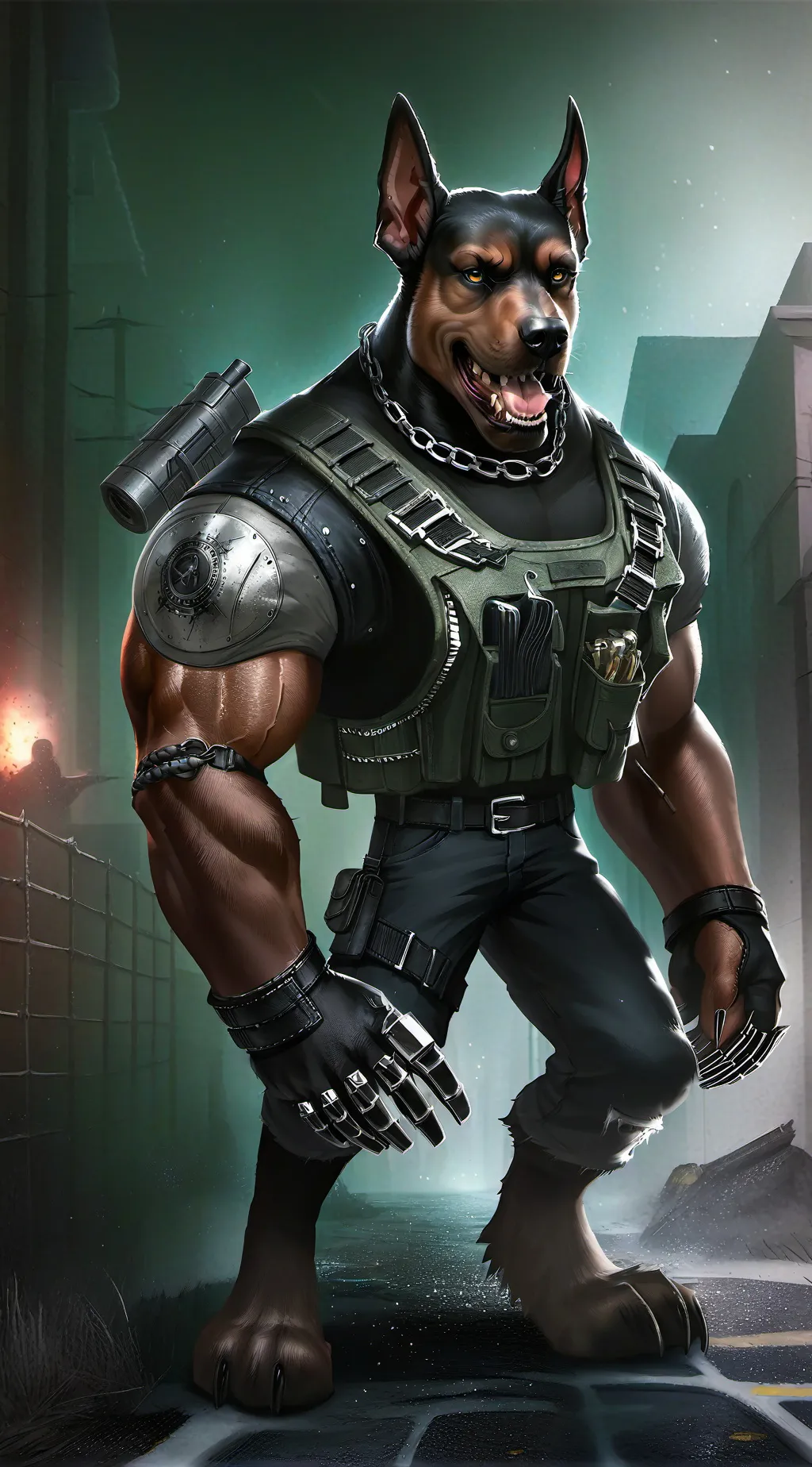 ai character: Blitz  background
