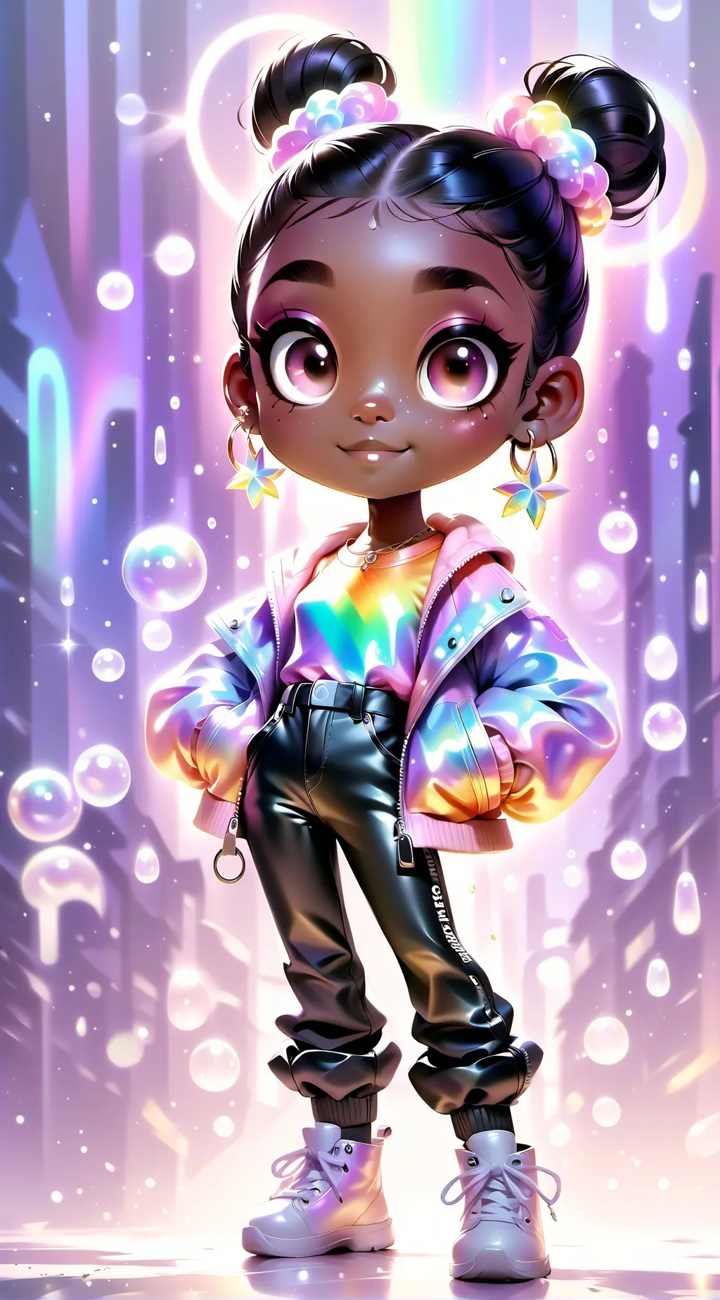 ai character: lyric background
