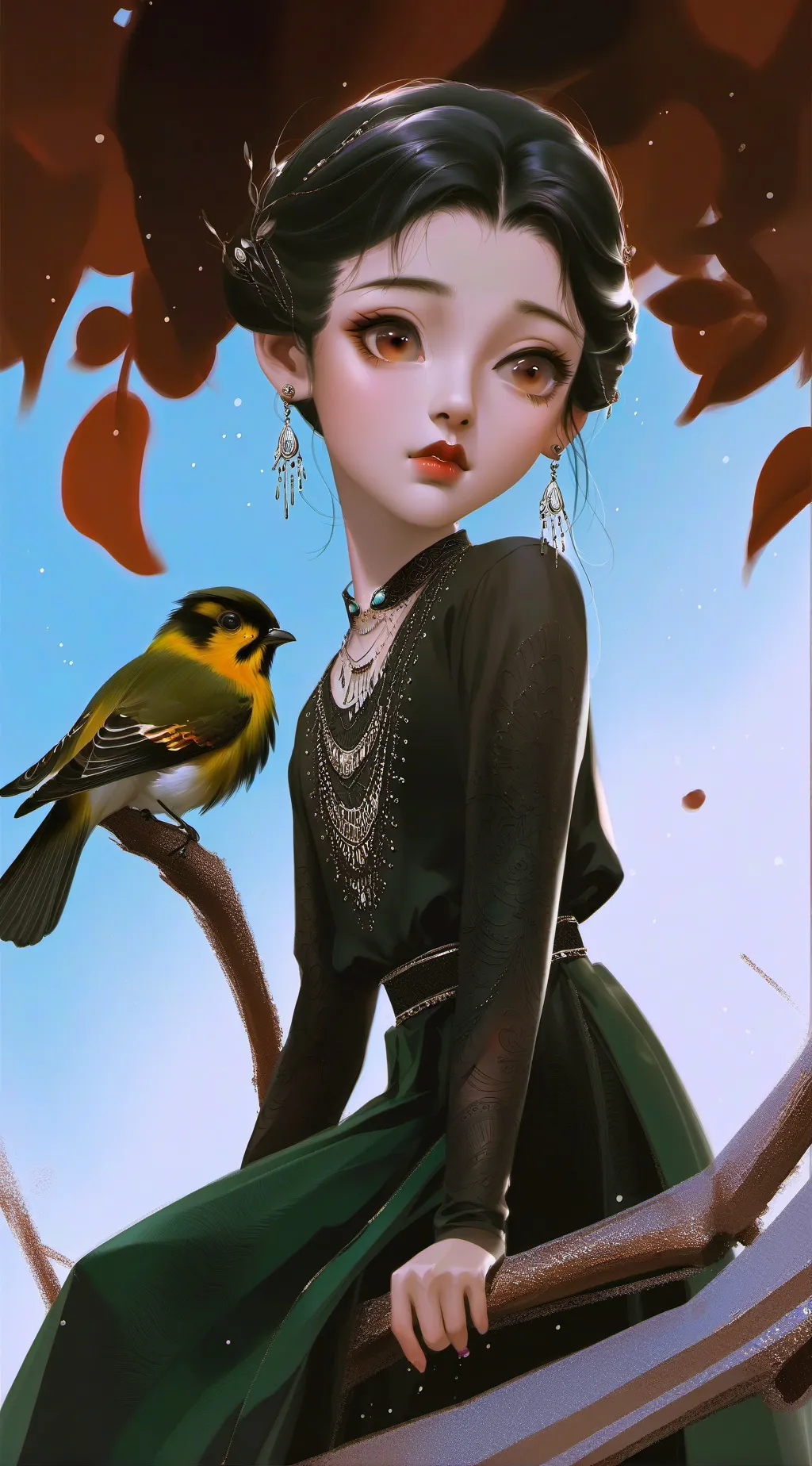 ai character: Jasmine background