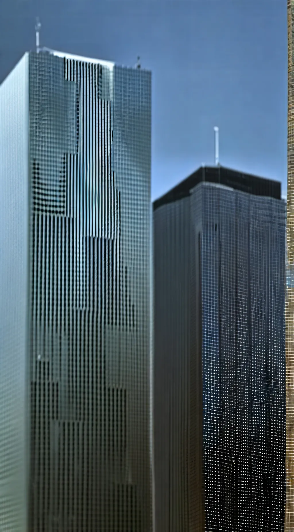 ai character: Twin Towers background