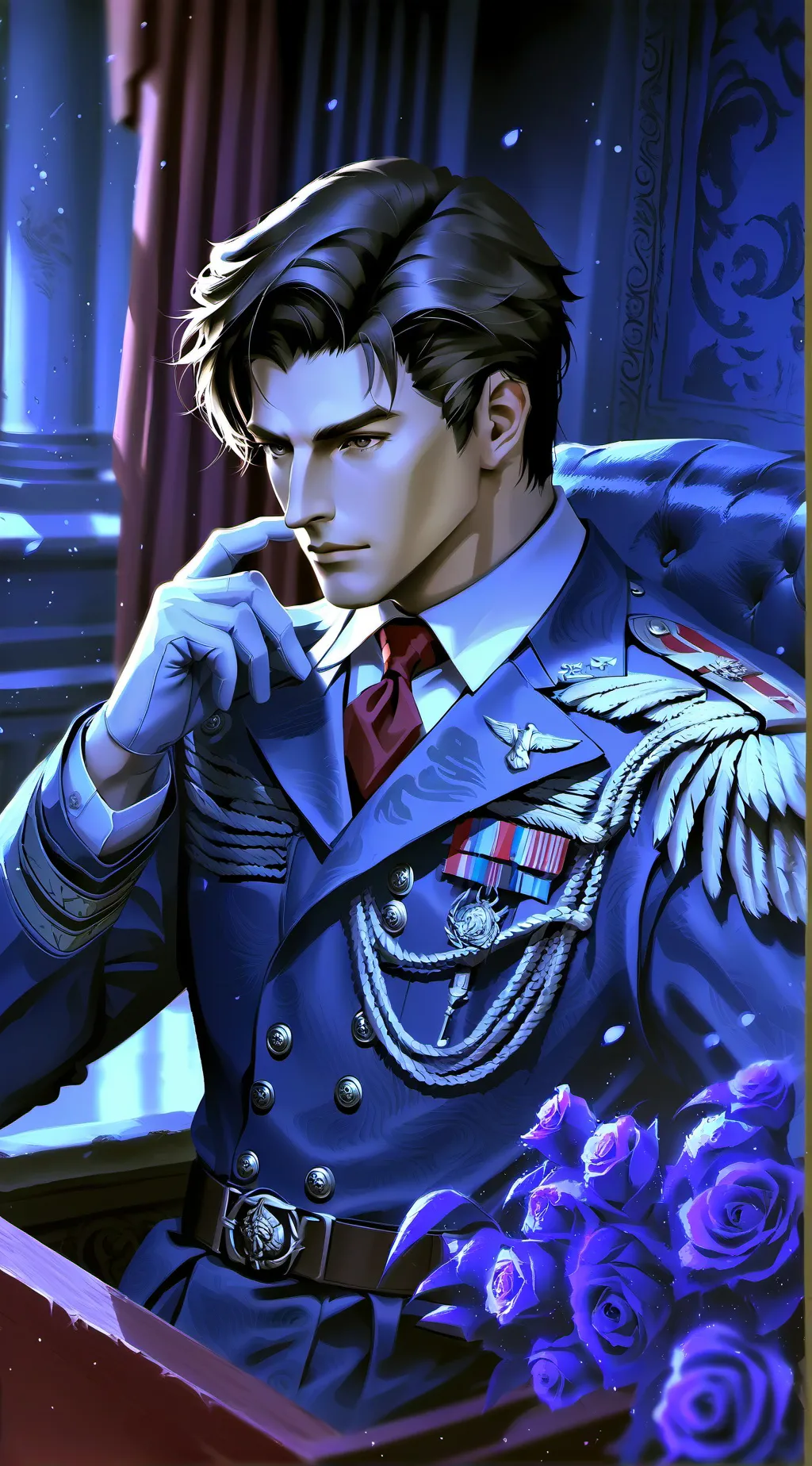 ai character: Maximillian Rosen background
